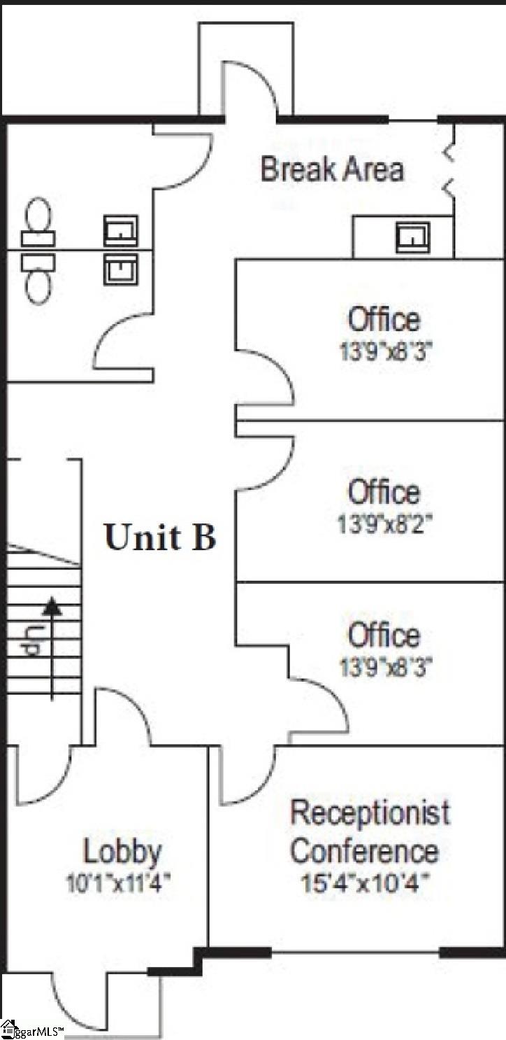 300 John Street UNIT 6B, Entire First Floor Greer, SC 29651