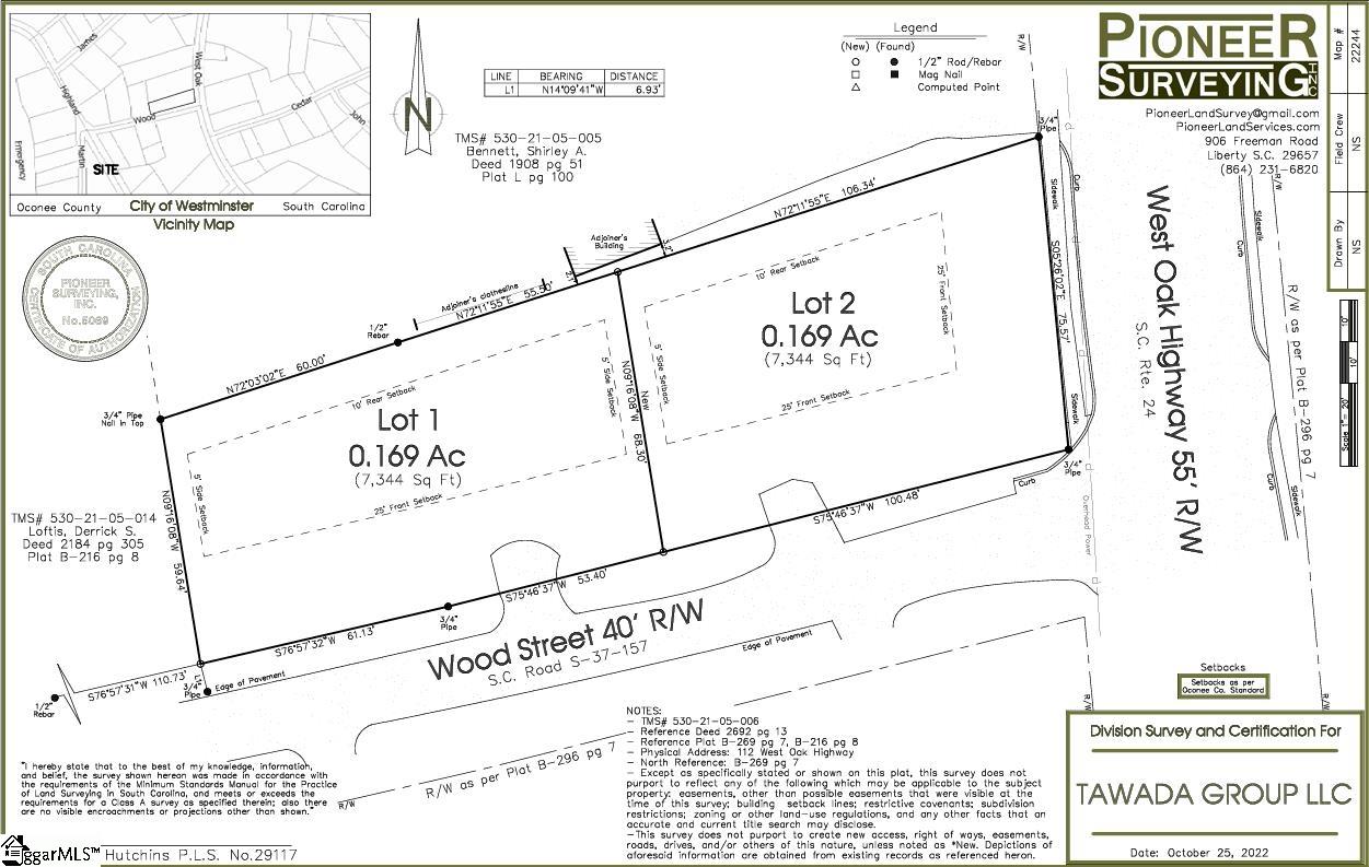 102 Wood Street UNIT (Lot 1) Westminster, SC 29693
