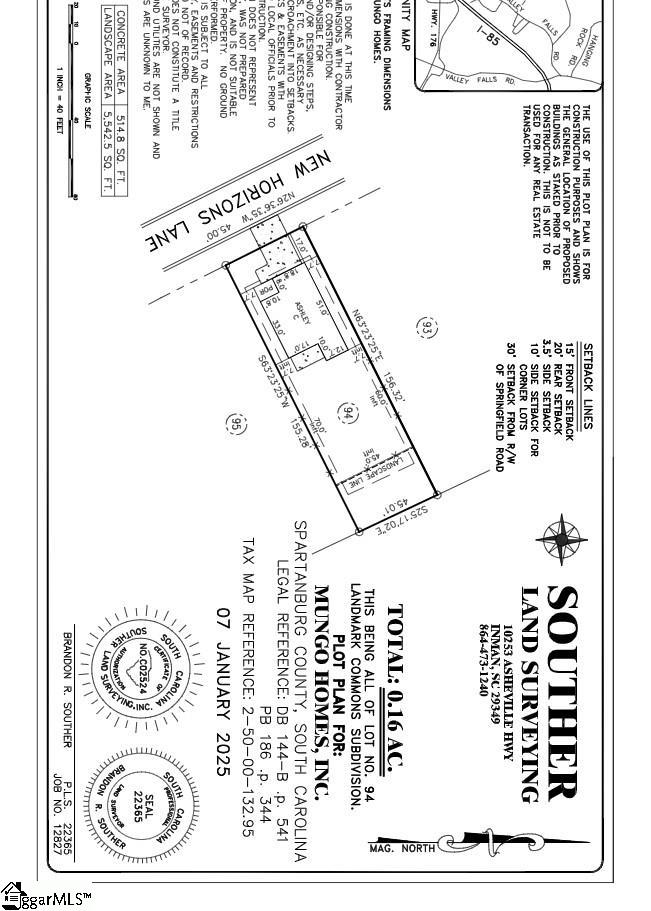 7026 New Horizons Lane UNIT Lot 94 Boiling Springs, SC 29316