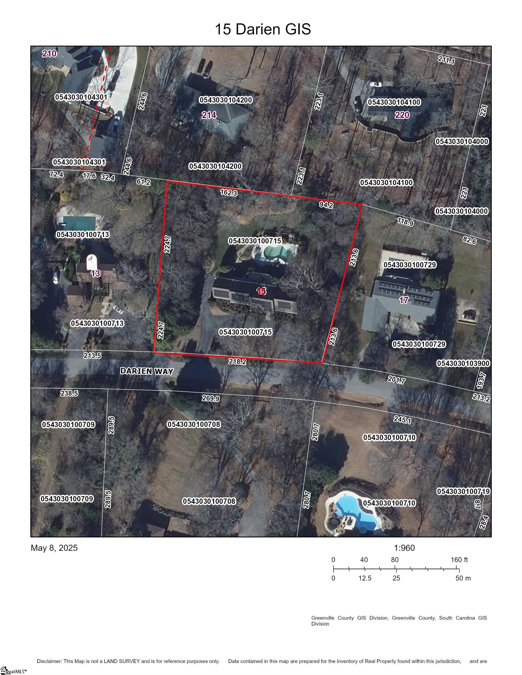 15 Darien Way Greenville, SC 29615-3236