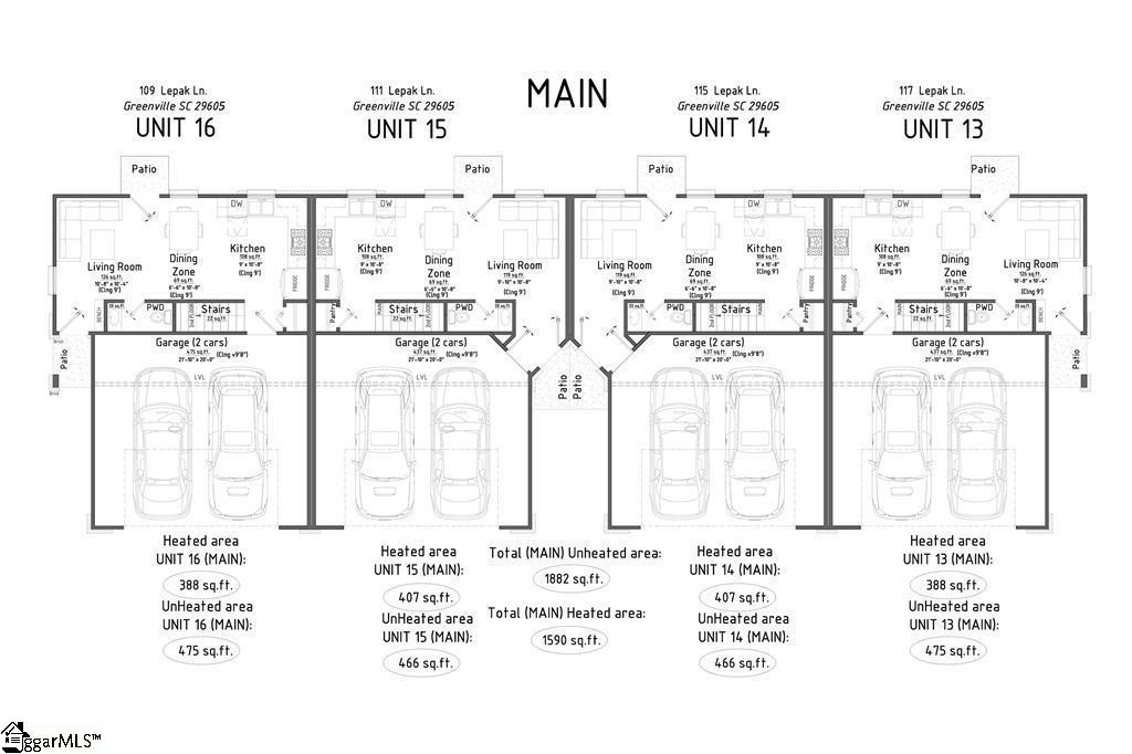 115 Lepak Lane UNIT Lot 14 Greenville, SC 29605