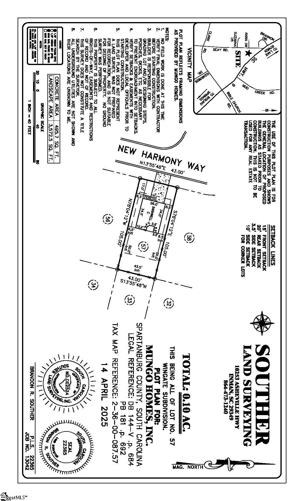 7242 New Harmony Way Inman, SC 29349