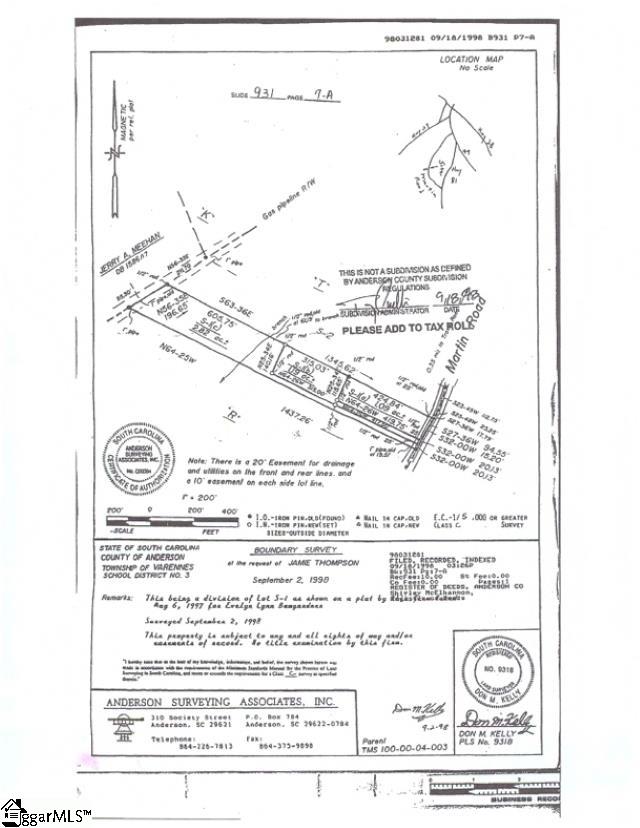 884 Martin Road Starr, SC 29684
