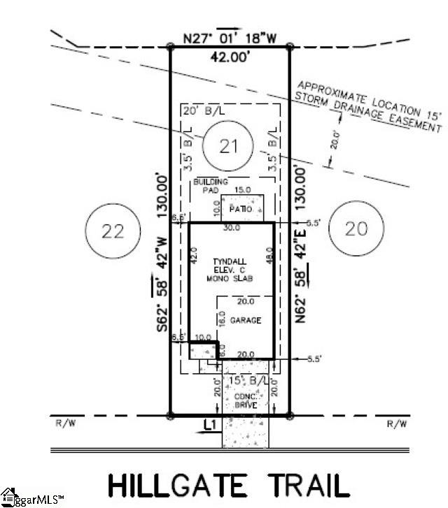 3086 Hillgate Trail Boiling Springs, SC 29316