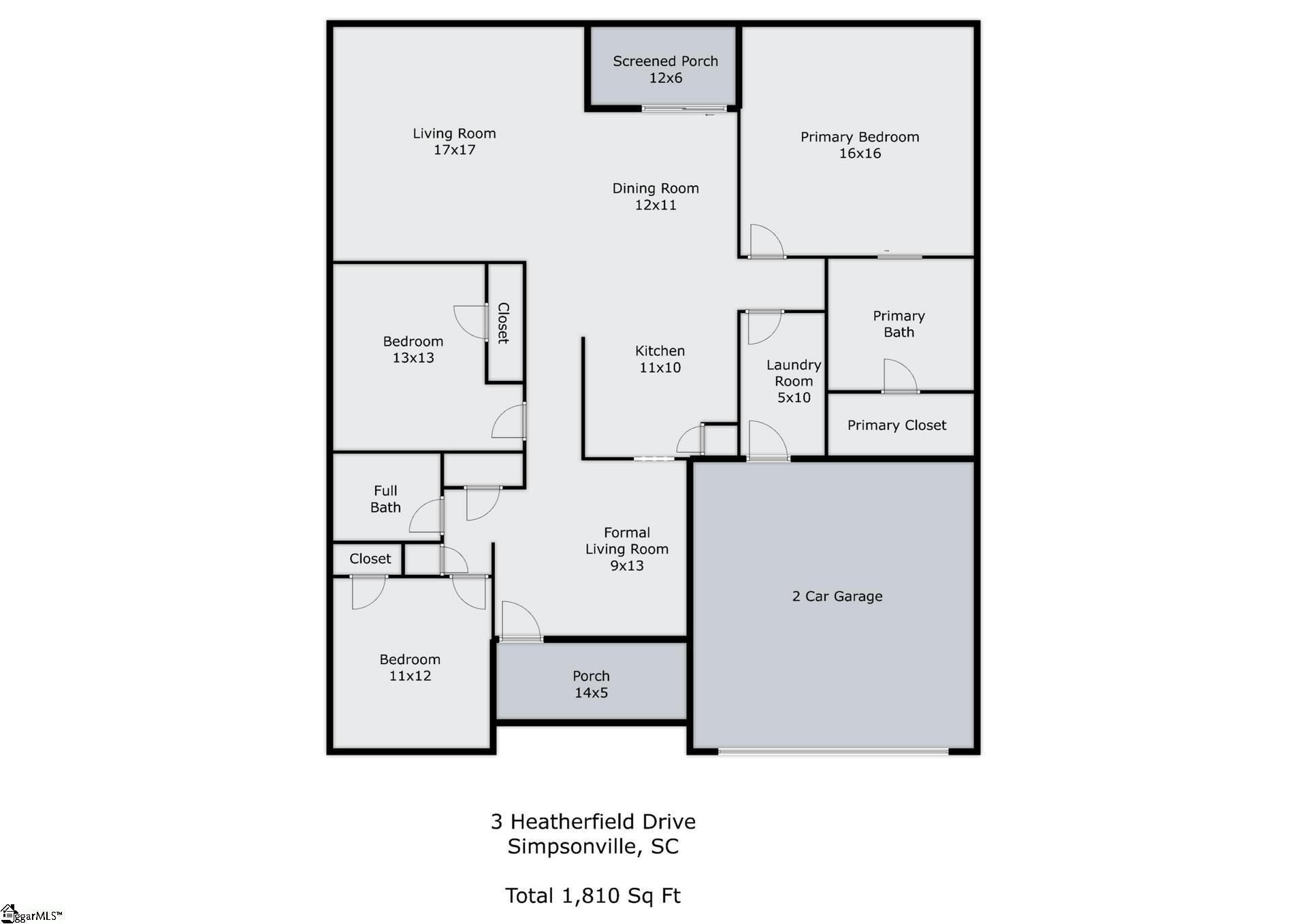 3 Heatherfield Drive Simpsonville, SC 29680