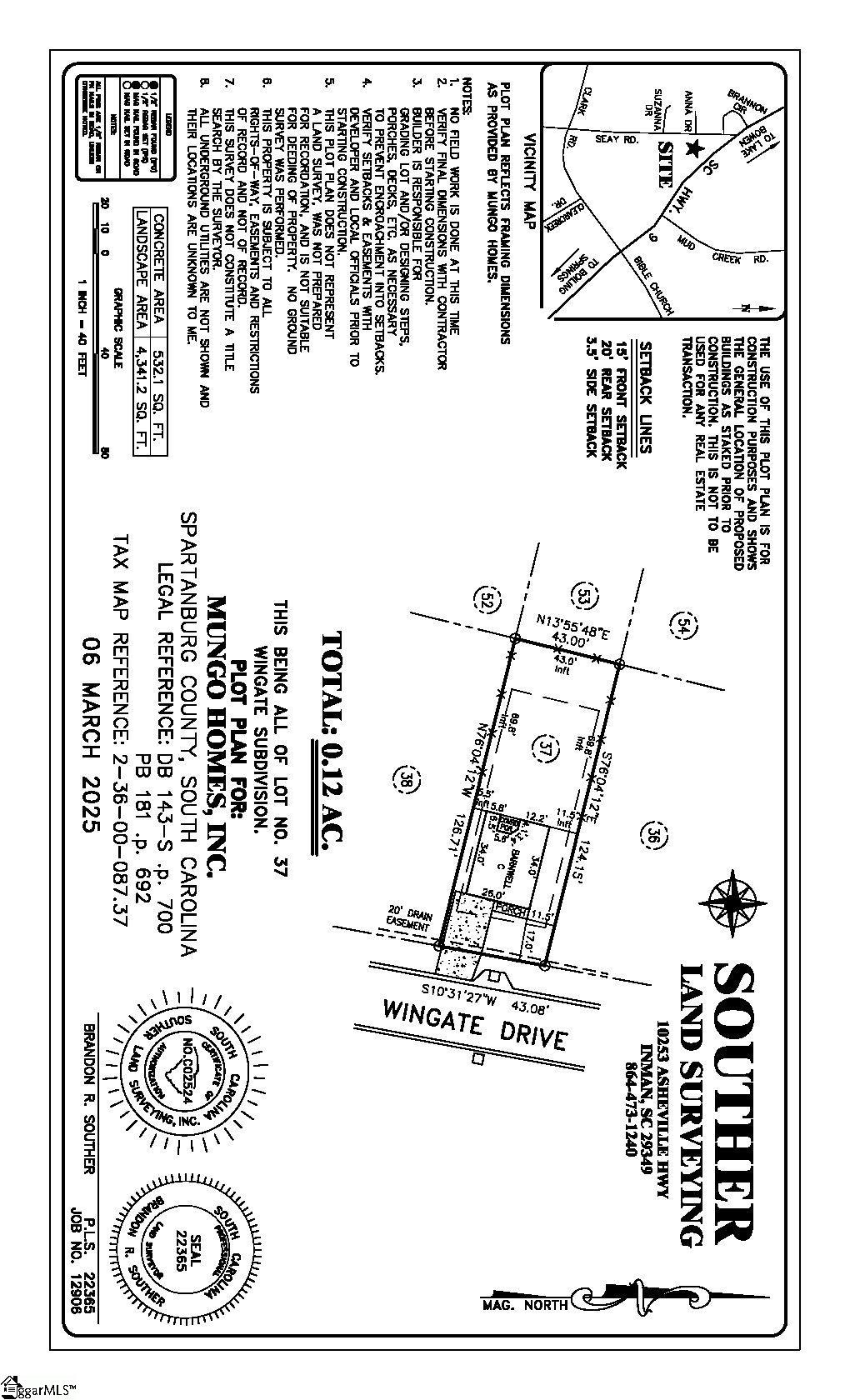 7089 Wingate Drive Inman, SC 29349