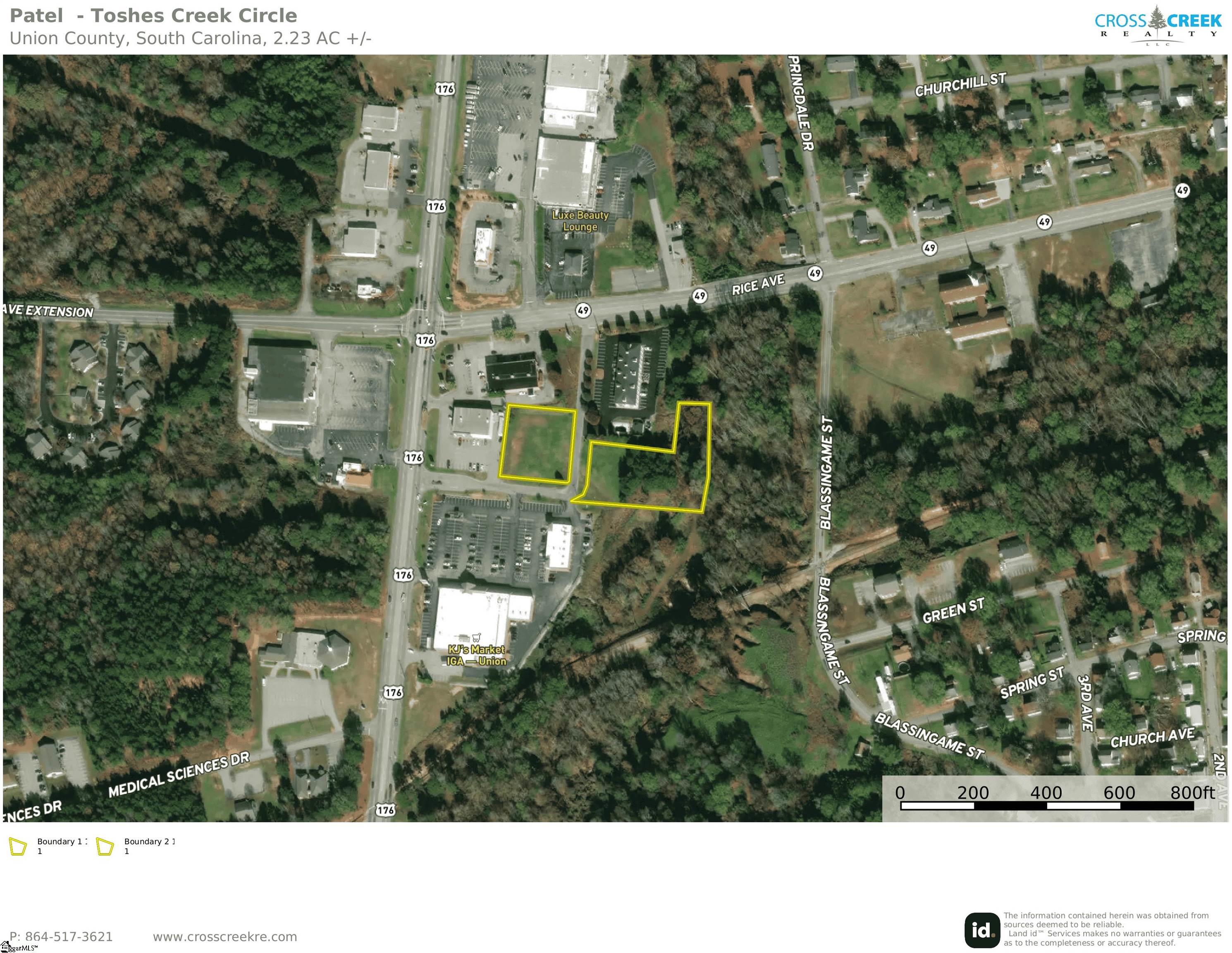 Toshes Creek Circle Union, SC 29379