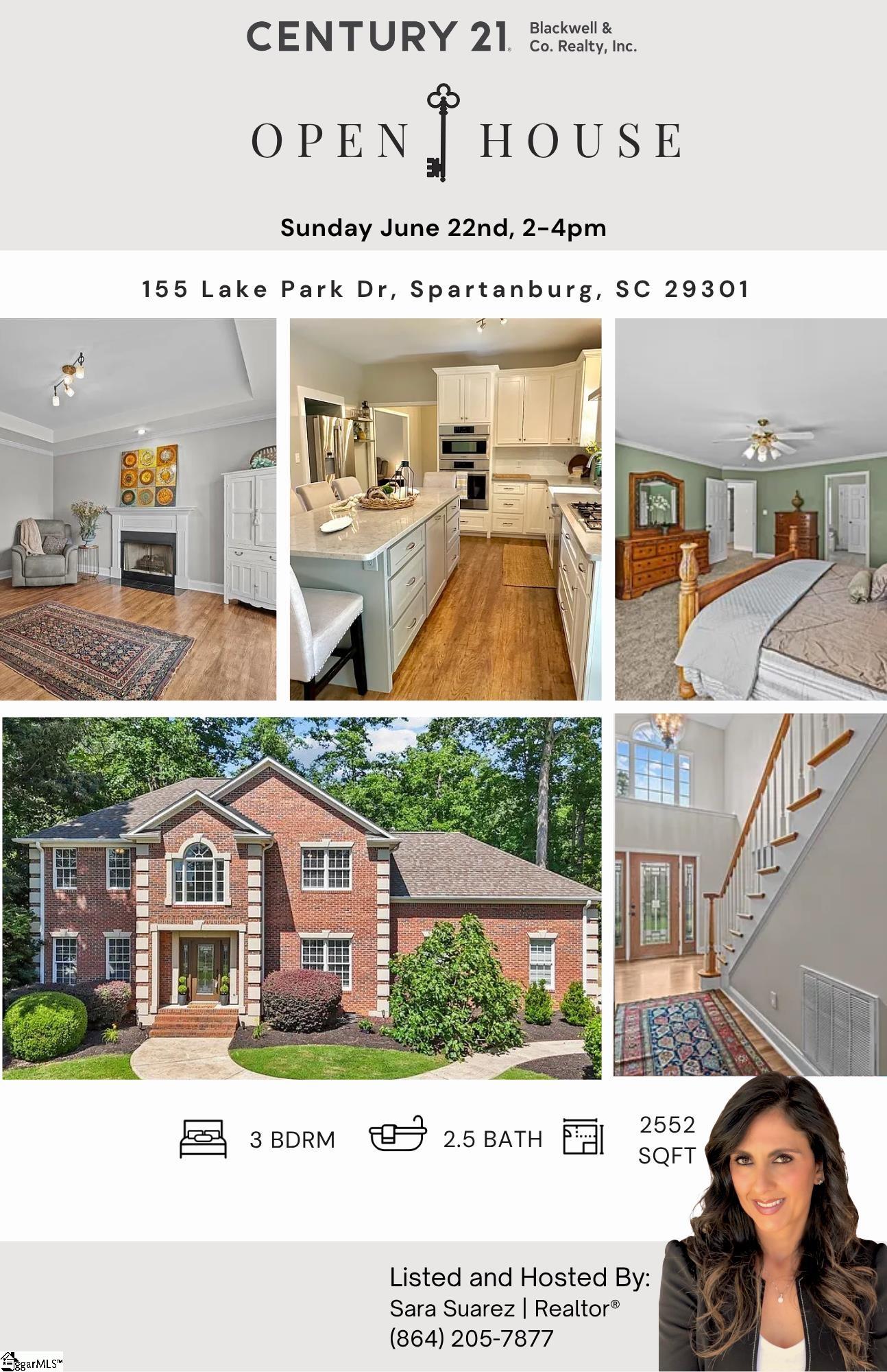 155 Lake Park Drive Spartanburg, SC 29306