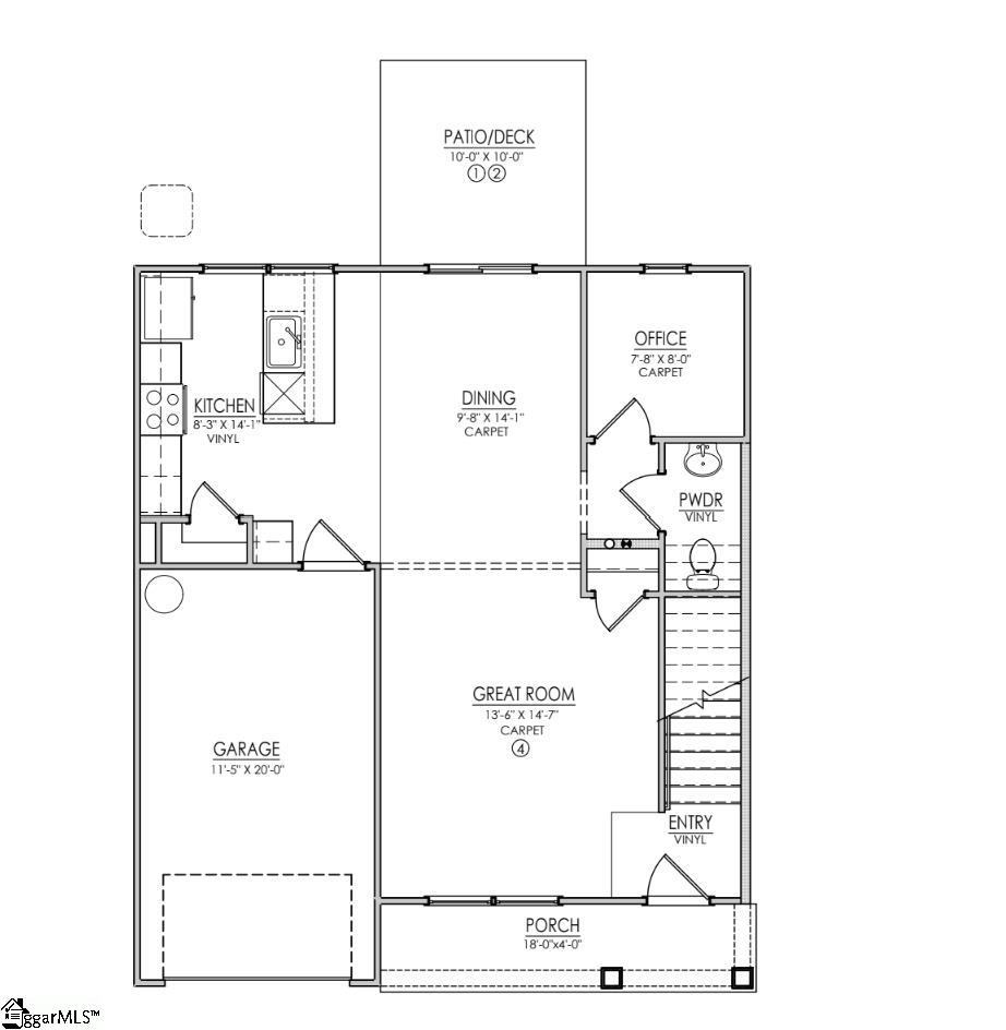 6059 Willutuck Drive UNIT Lot 38 Boiling Springs, SC 29316