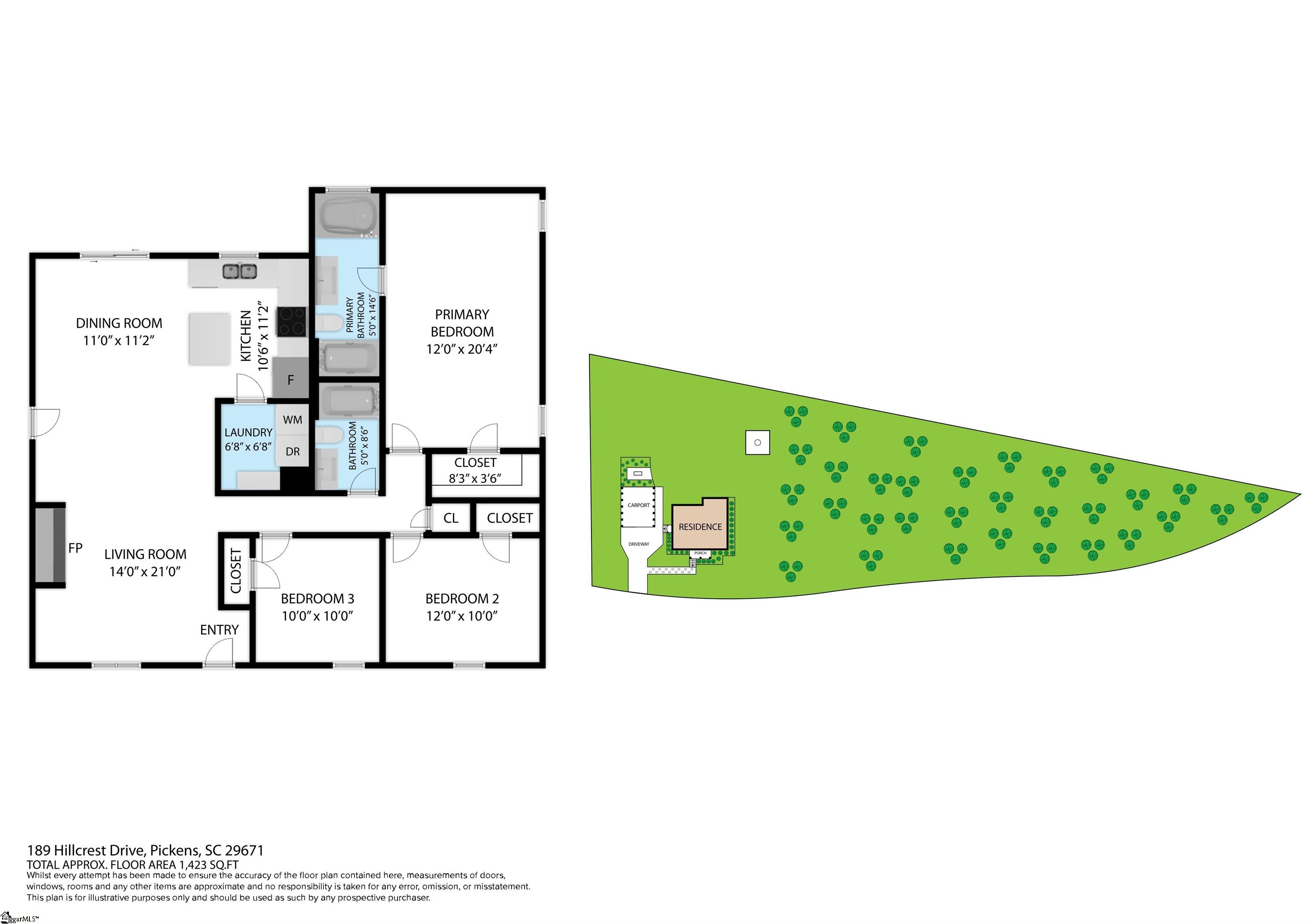 189 Hillcrest Drive Pickens, SC 29671