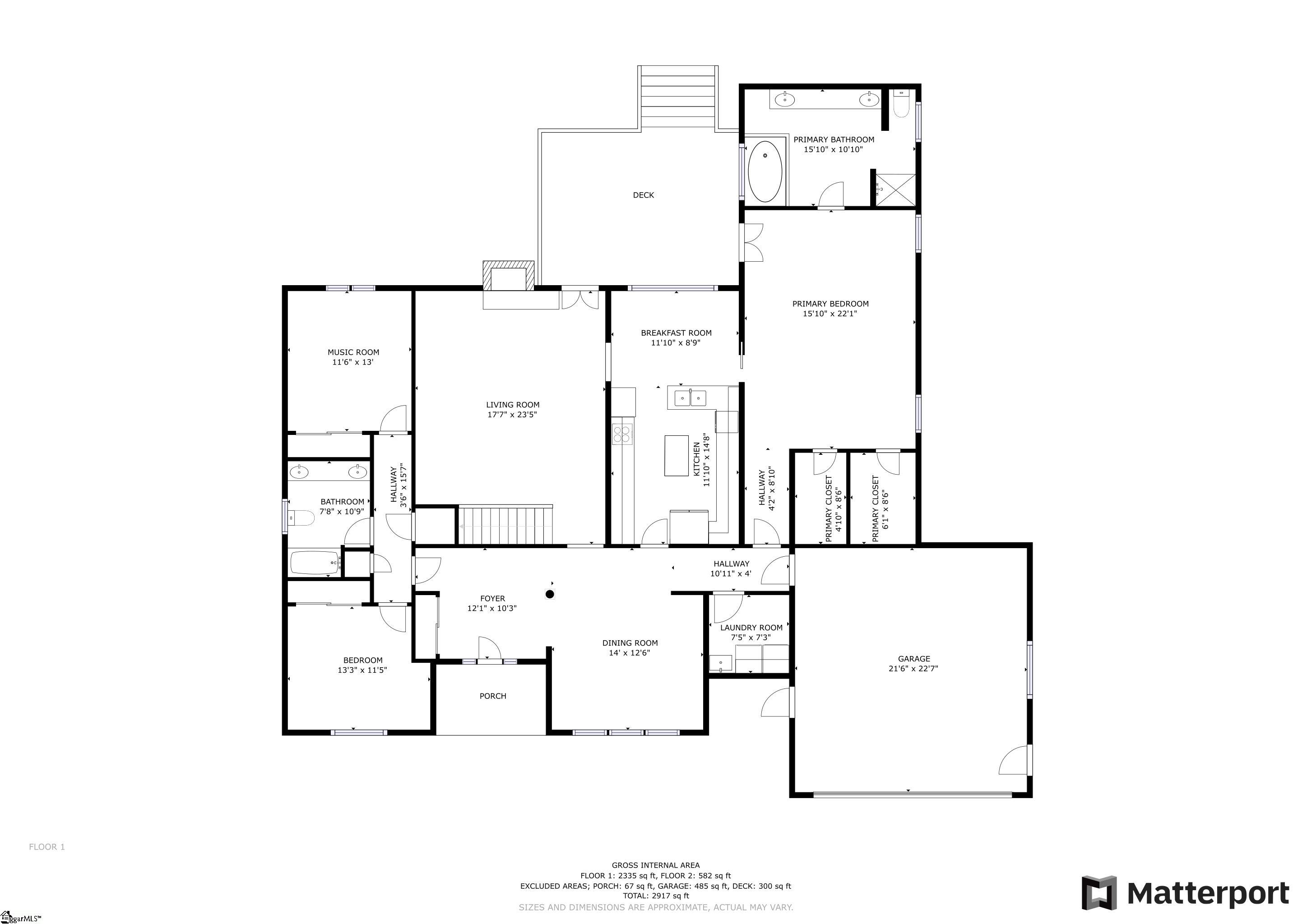 105 N Bennington Drive Spartanburg, SC 29307