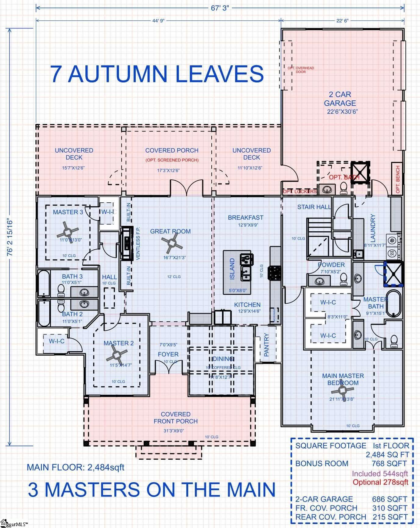 7 Autumn Leaves Way Marietta, SC 29661