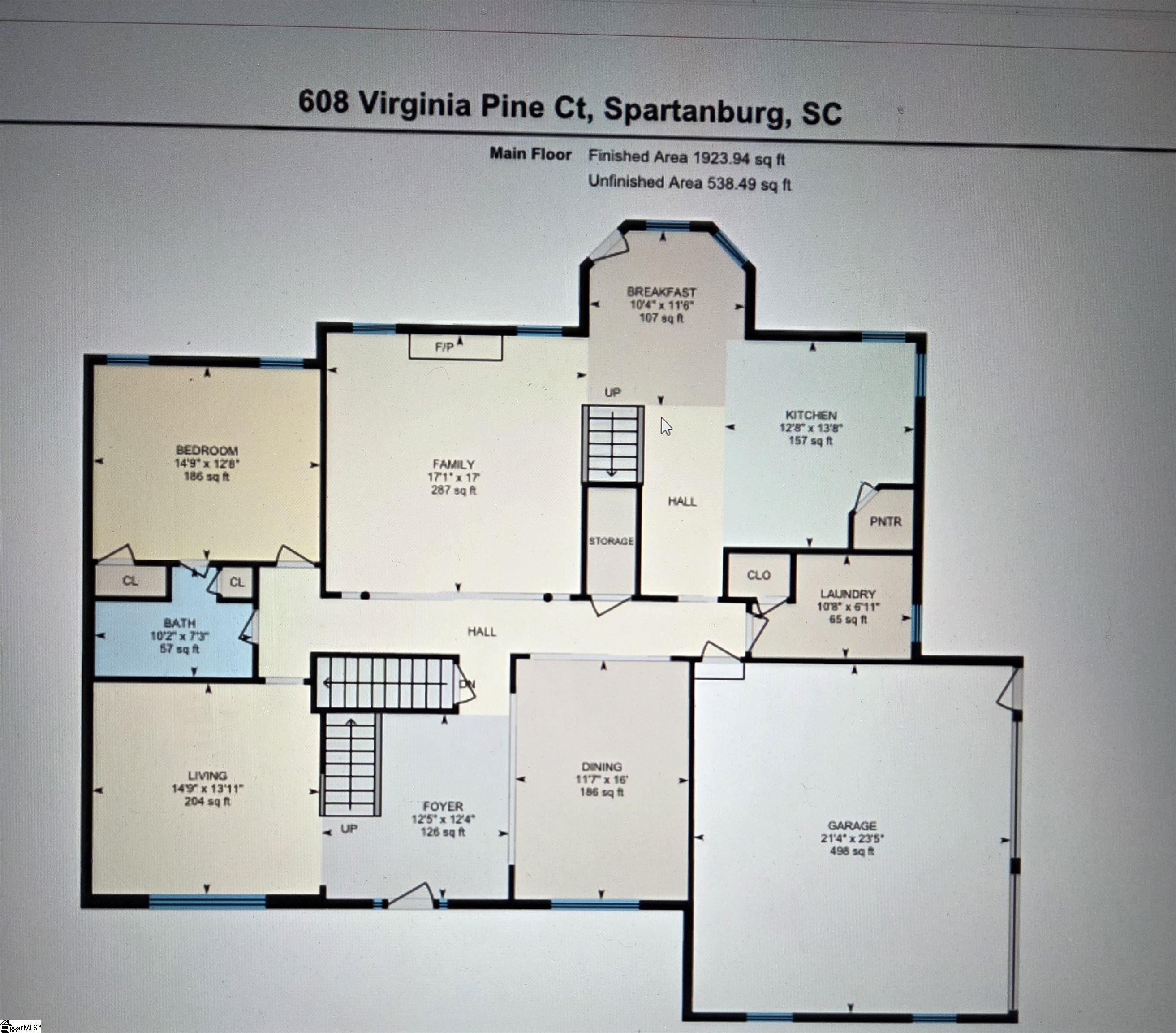 608 Virginia Pine Court Spartanburg, SC 29306
