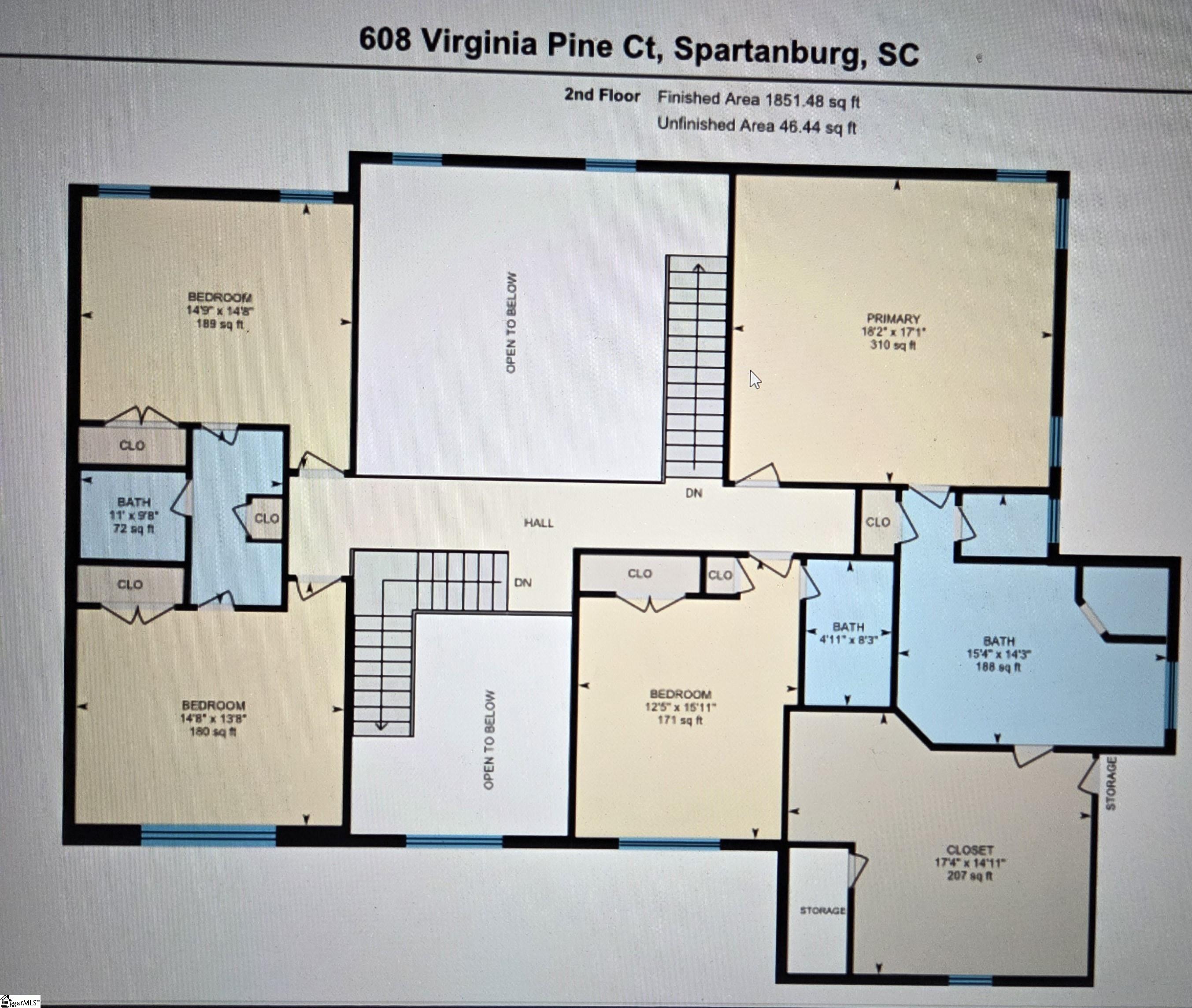 608 Virginia Pine Court Spartanburg, SC 29306