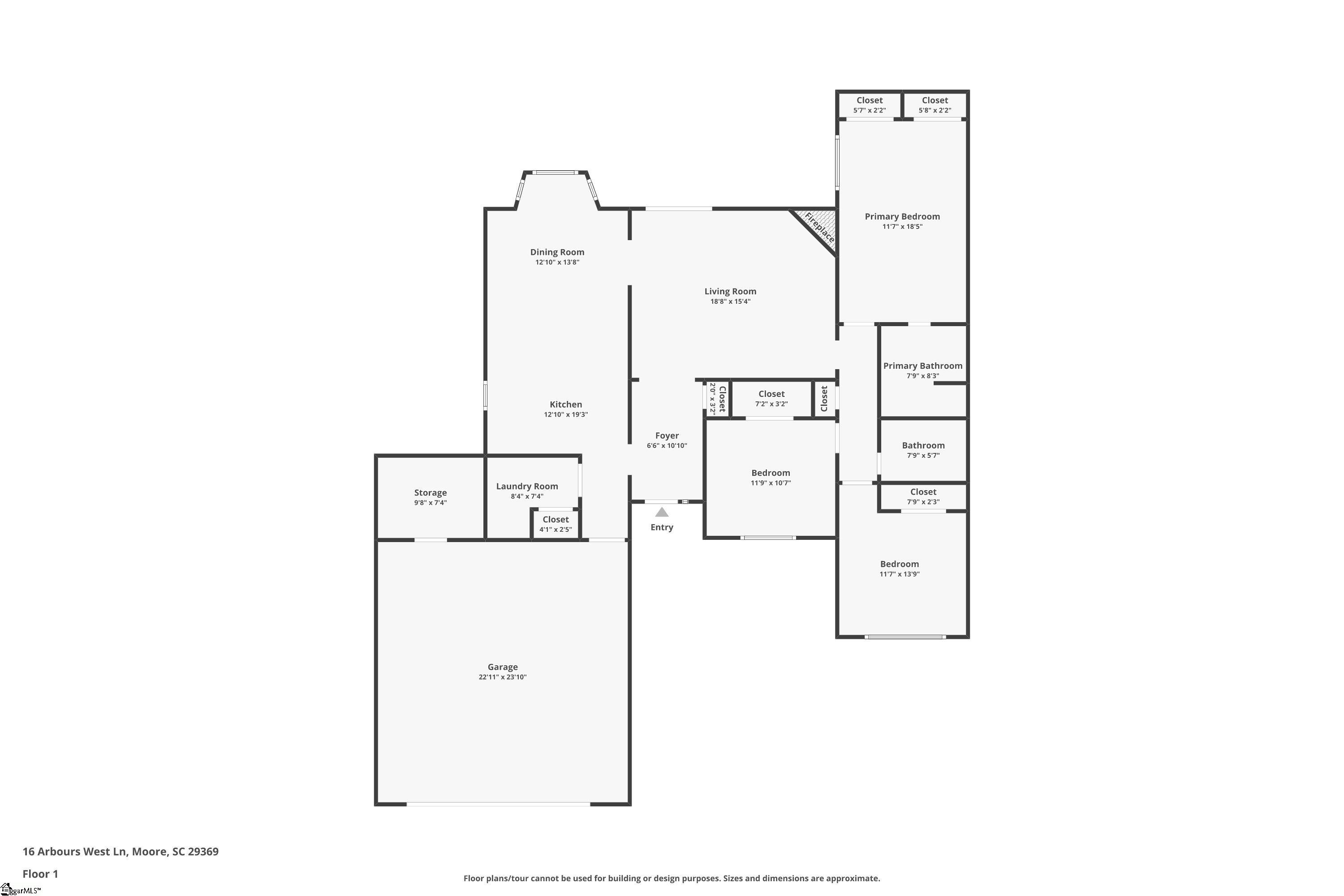 16 Arbours West Lane Moore, SC 29369
