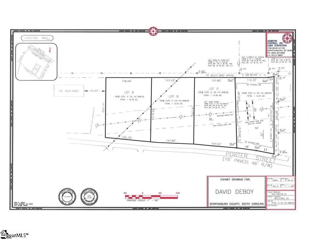 00 Porter Street Wellford, SC 29385-9425