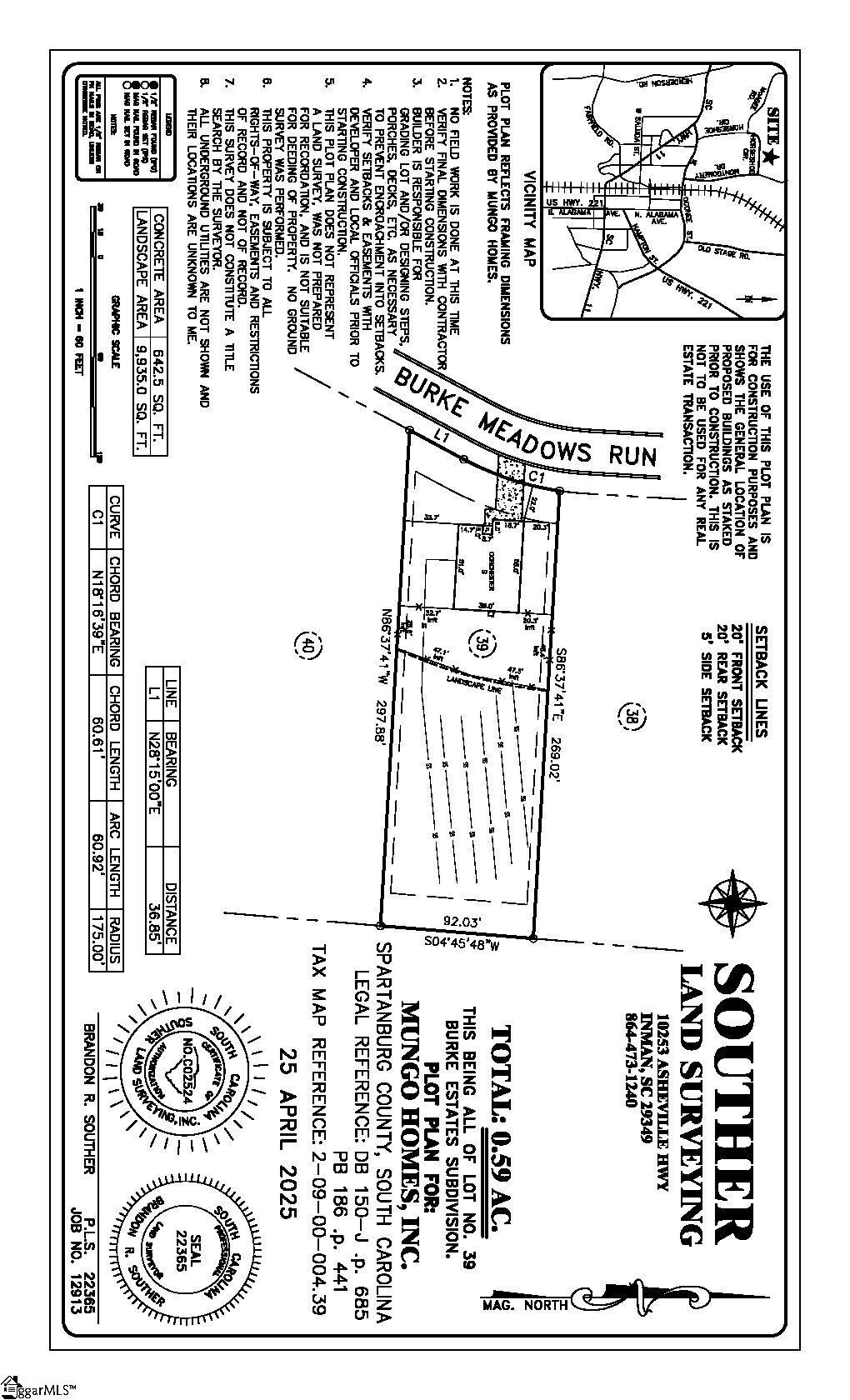 5006 Burke Meadows Run Chesnee, SC 29323