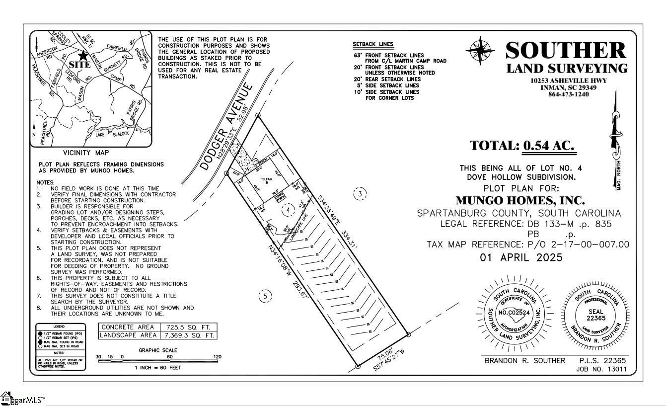 415 Dodger Avenue UNIT Lot 4 Chesnee, SC 29323