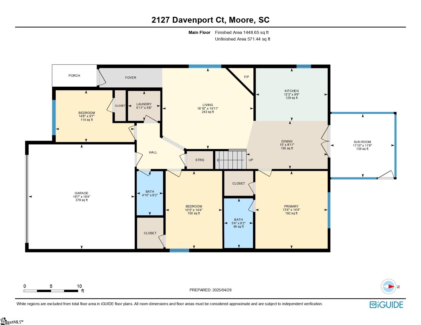 2127 Davenport Court Moore, SC 29369