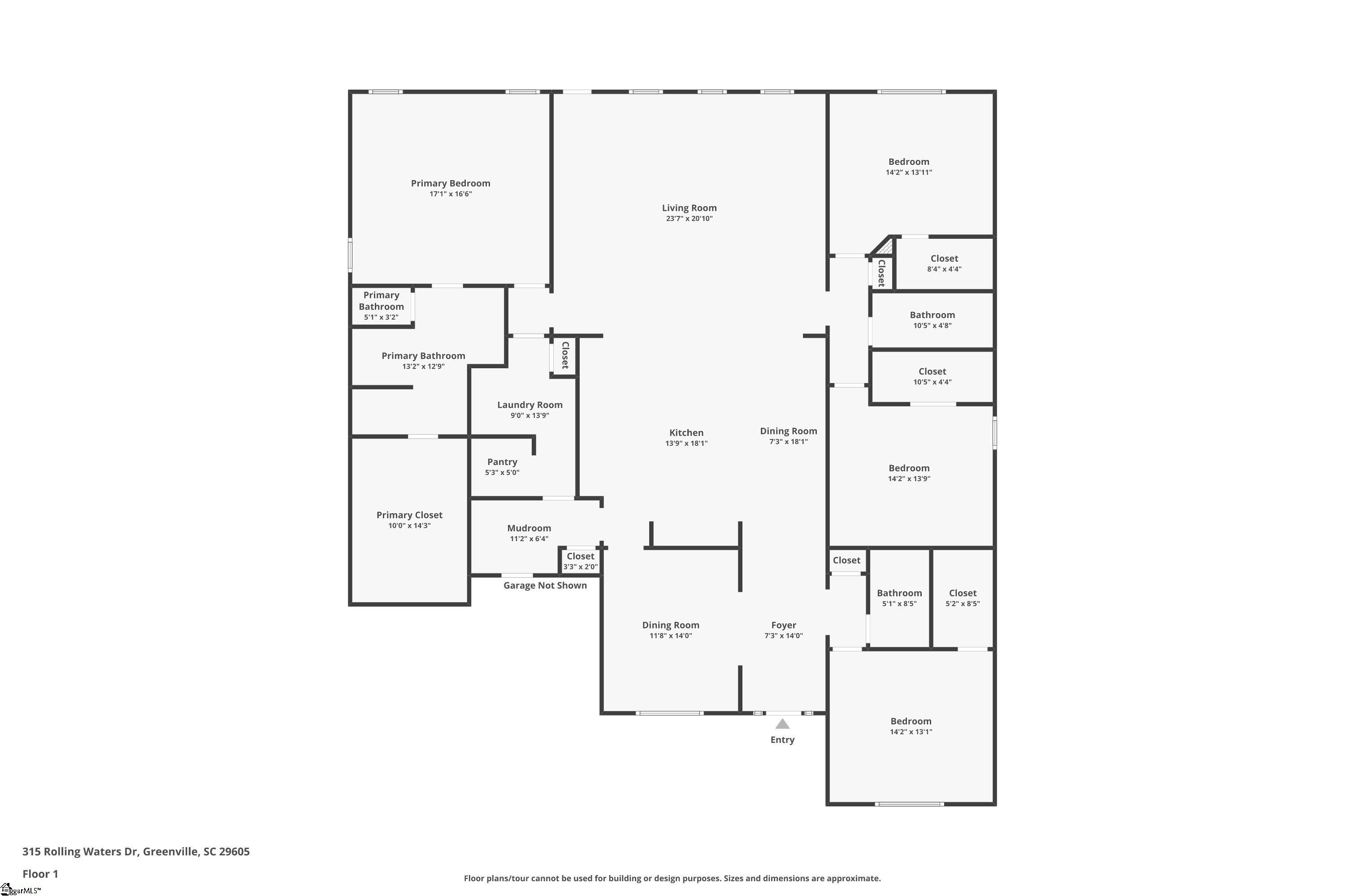 315 Rolling Waters Drive Greenville, SC 29605
