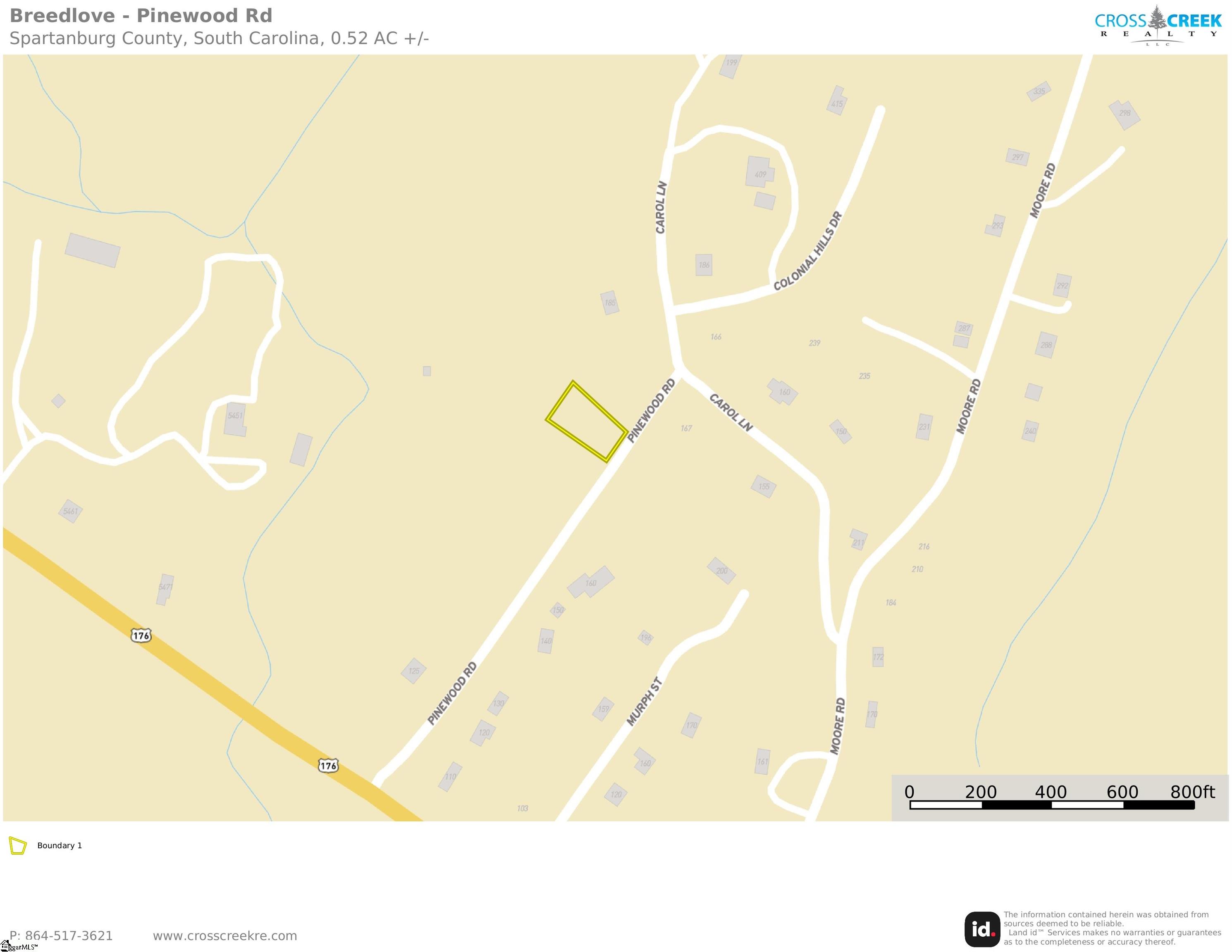 Pinewood Road Spartanburg, SC 29302