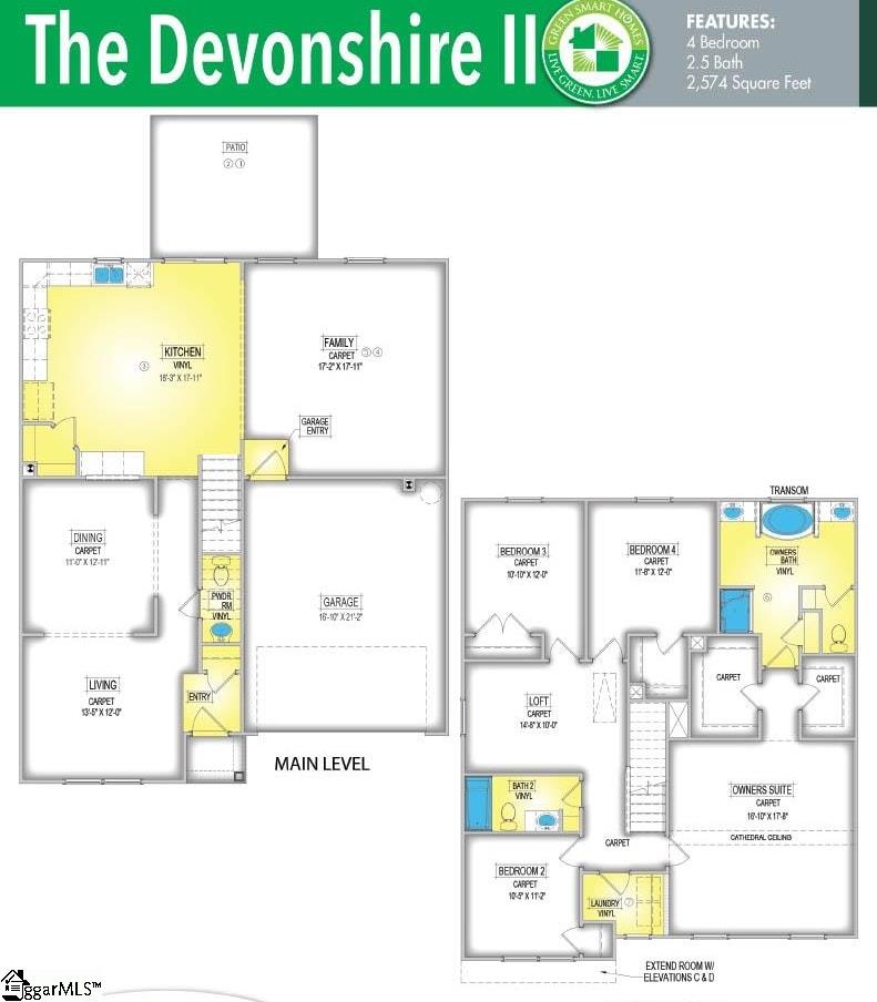 144 Hunter Ridge Drive UNIT Lot 5 Boiling Springs, SC 29316