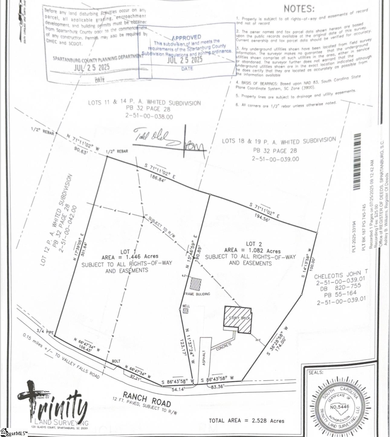 Ranch Road Spartanburg, SC 29303