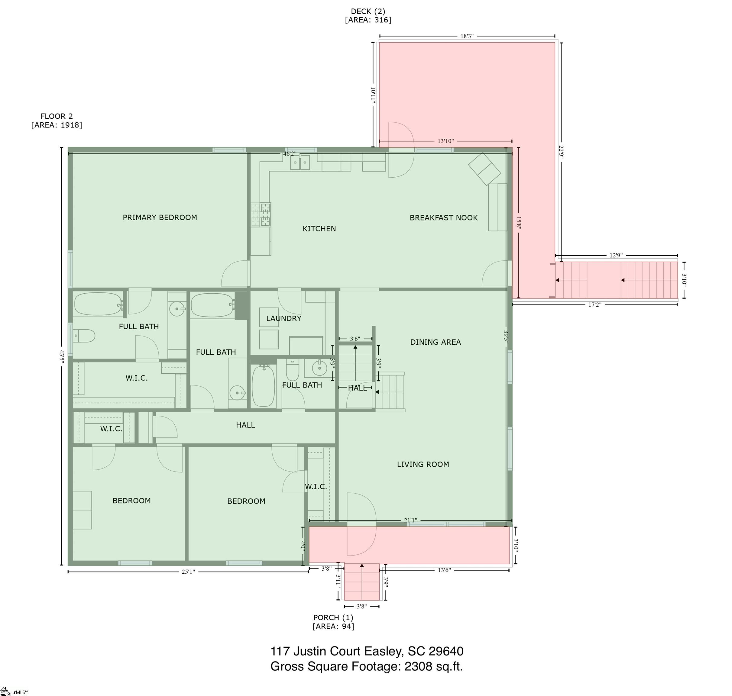 117 Justin Court Easley, SC 29640