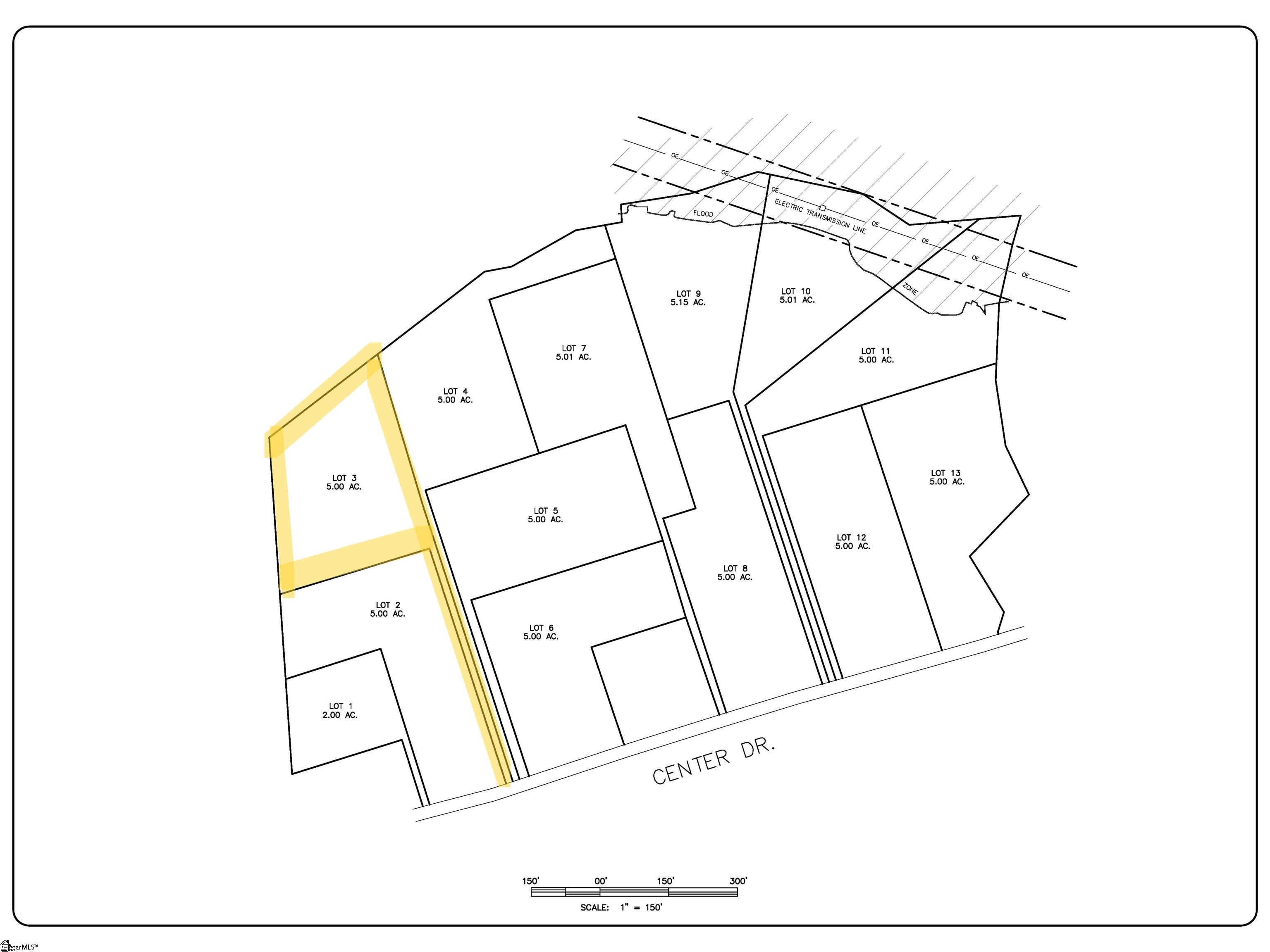 Lot 3 Center Drive Taylors, SC 29687