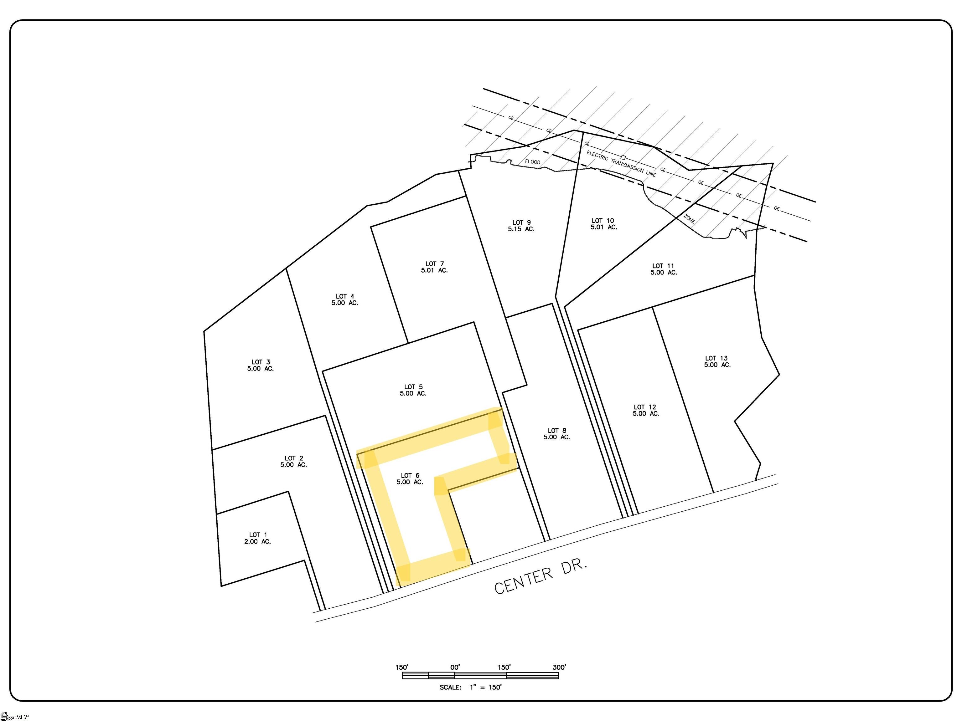 Lot 6 Center Drive Taylors, SC 29687