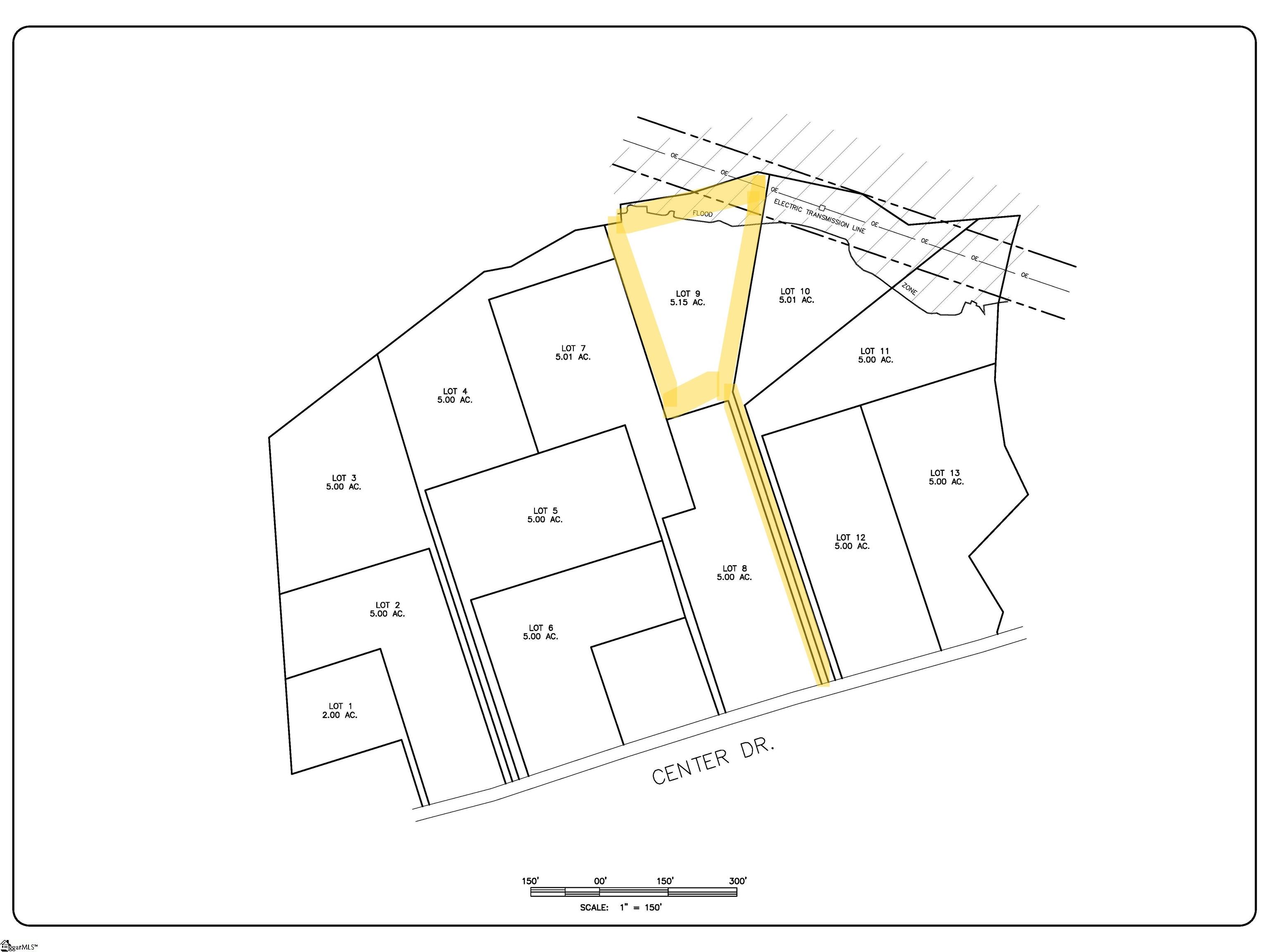 Lot 9 Center Drive Taylors, SC 29687