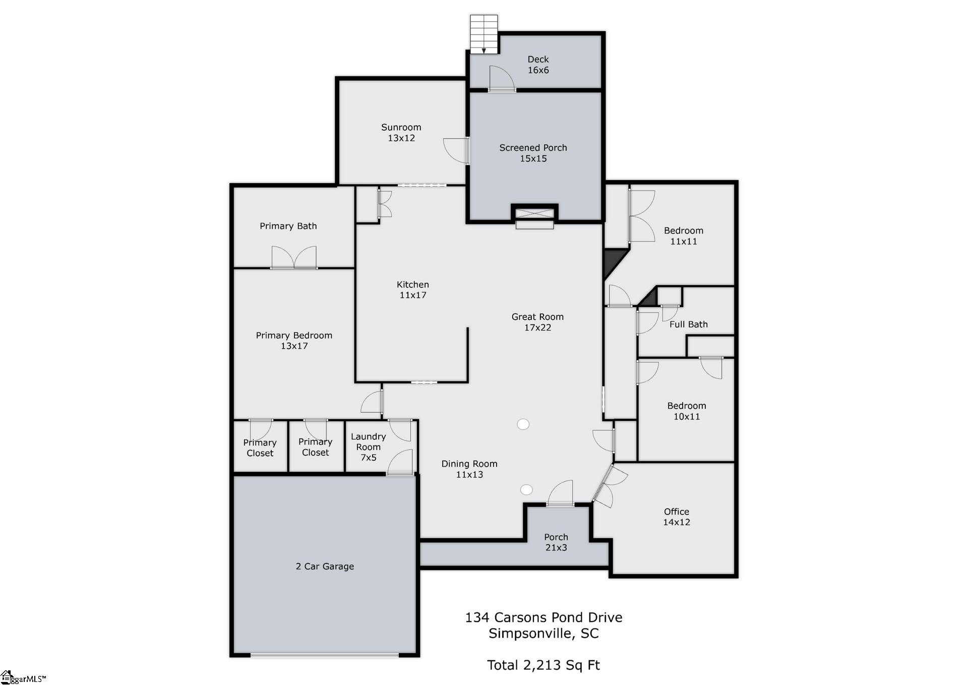 134 Carsons Pond Drive Simpsonville, SC 29681