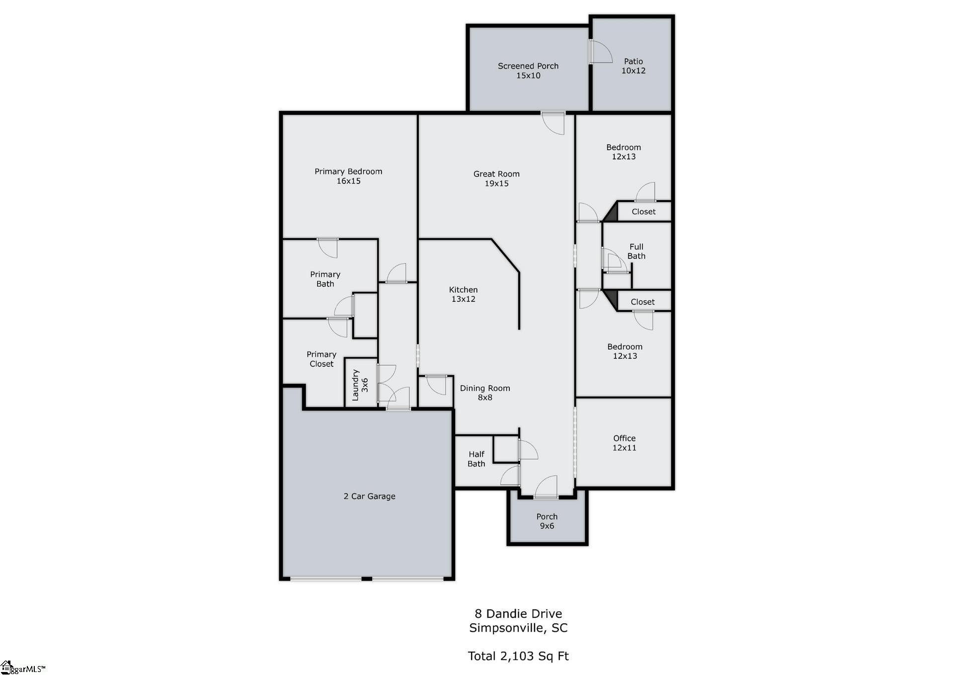 8 Dandie Drive Simpsonville, SC 29680