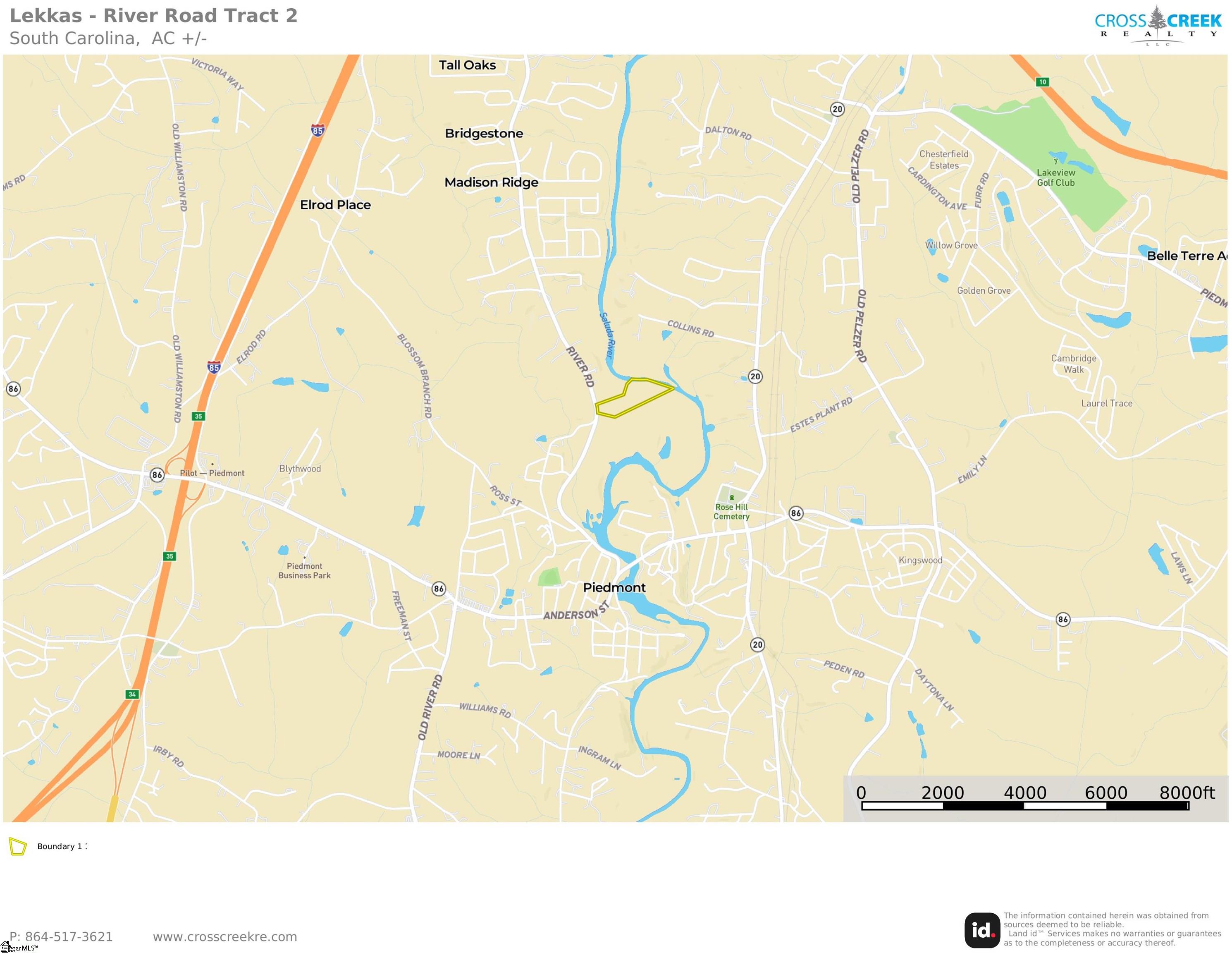00 River Road Piedmont, SC 29673