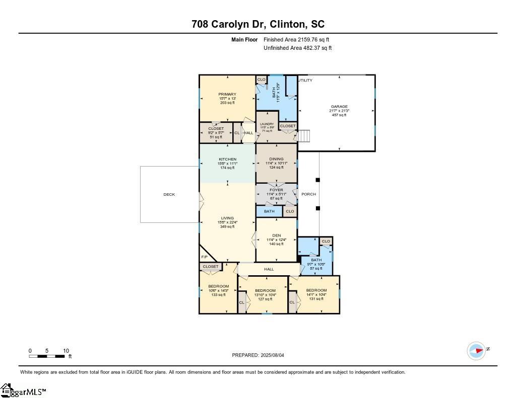 708 Carolyn Drive Clinton, SC 29325