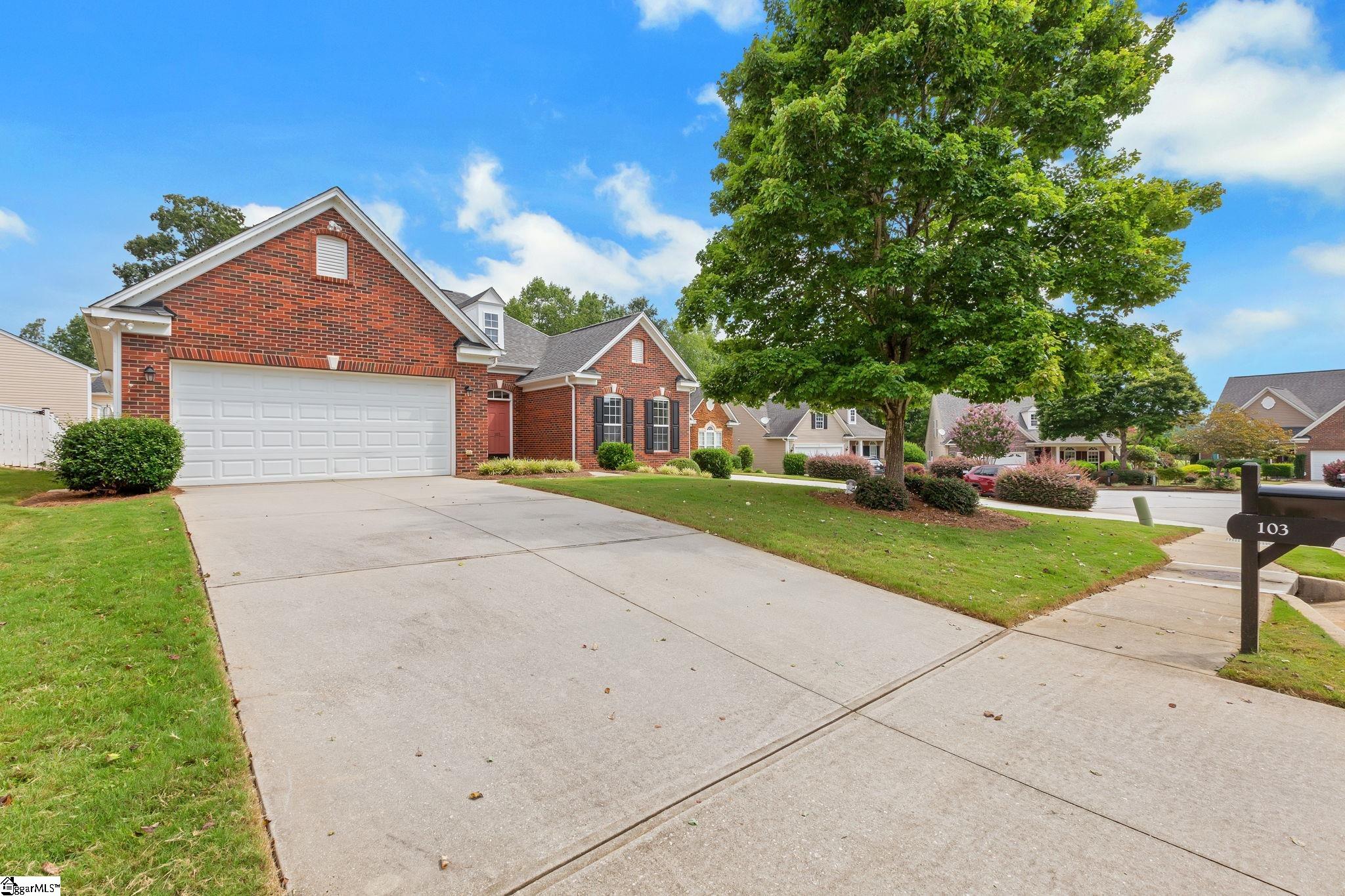 103 Bedfordton Court Simpsonville, SC 29681