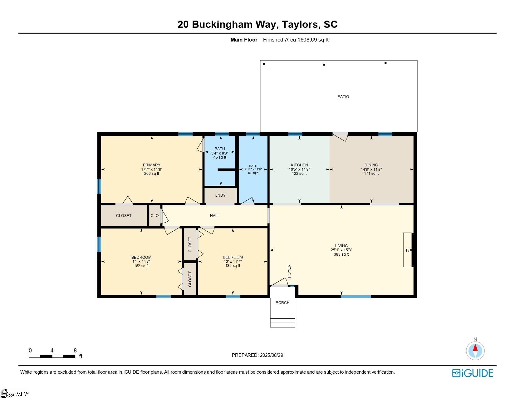 20 Buckingham Way Taylors, SC 29687