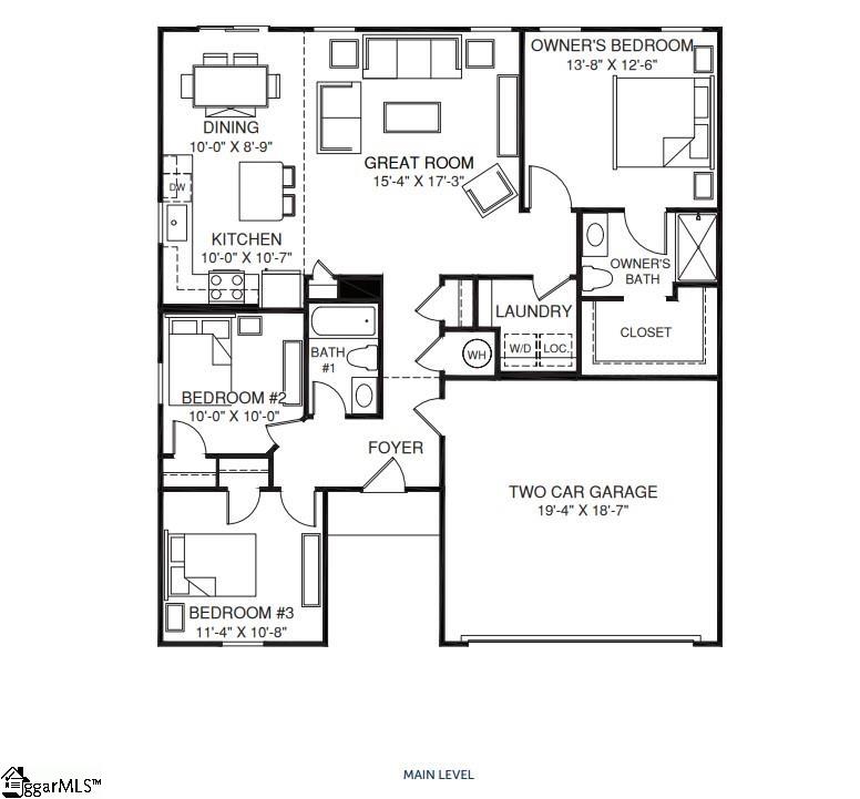 2073 Evanston Drive Wellford, SC 29384