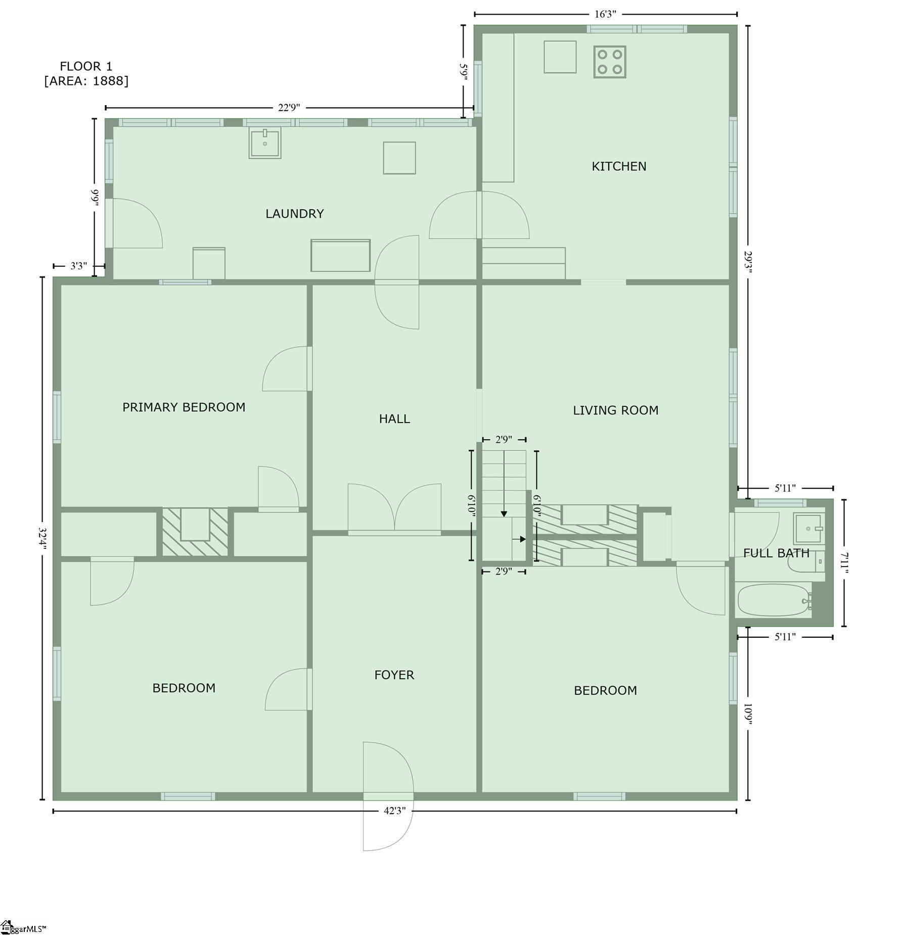 737 Burnt Mill Creek Road Mountville, SC 29370