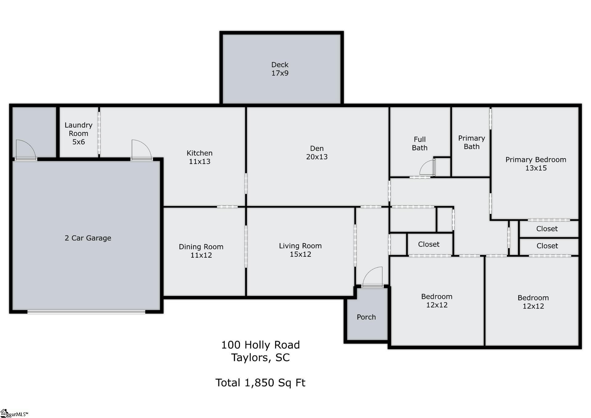100 Holly Road Taylors, SC 29687