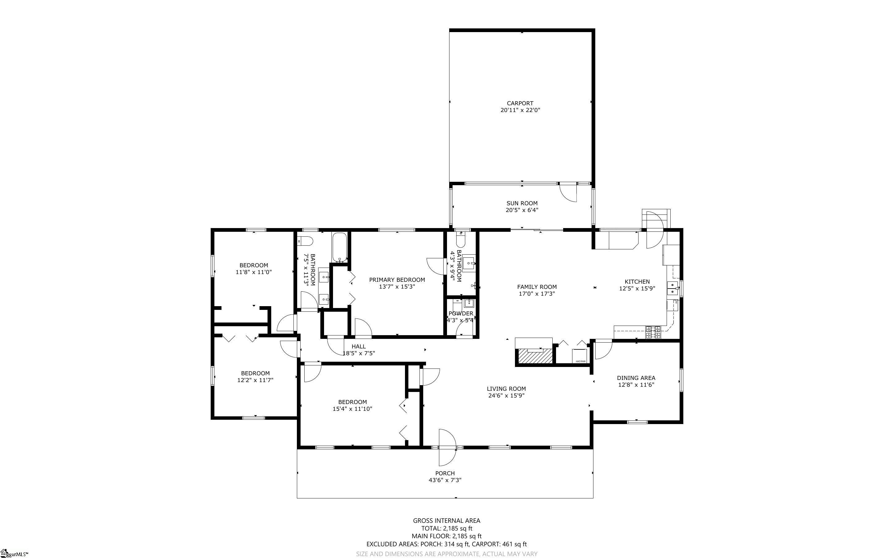 1 Vaille Drive Taylors, SC 29687