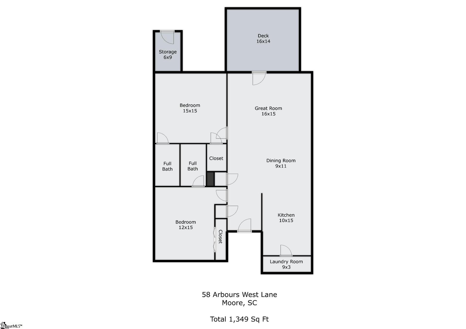 58 Arbours West Lane Moore, SC 29369