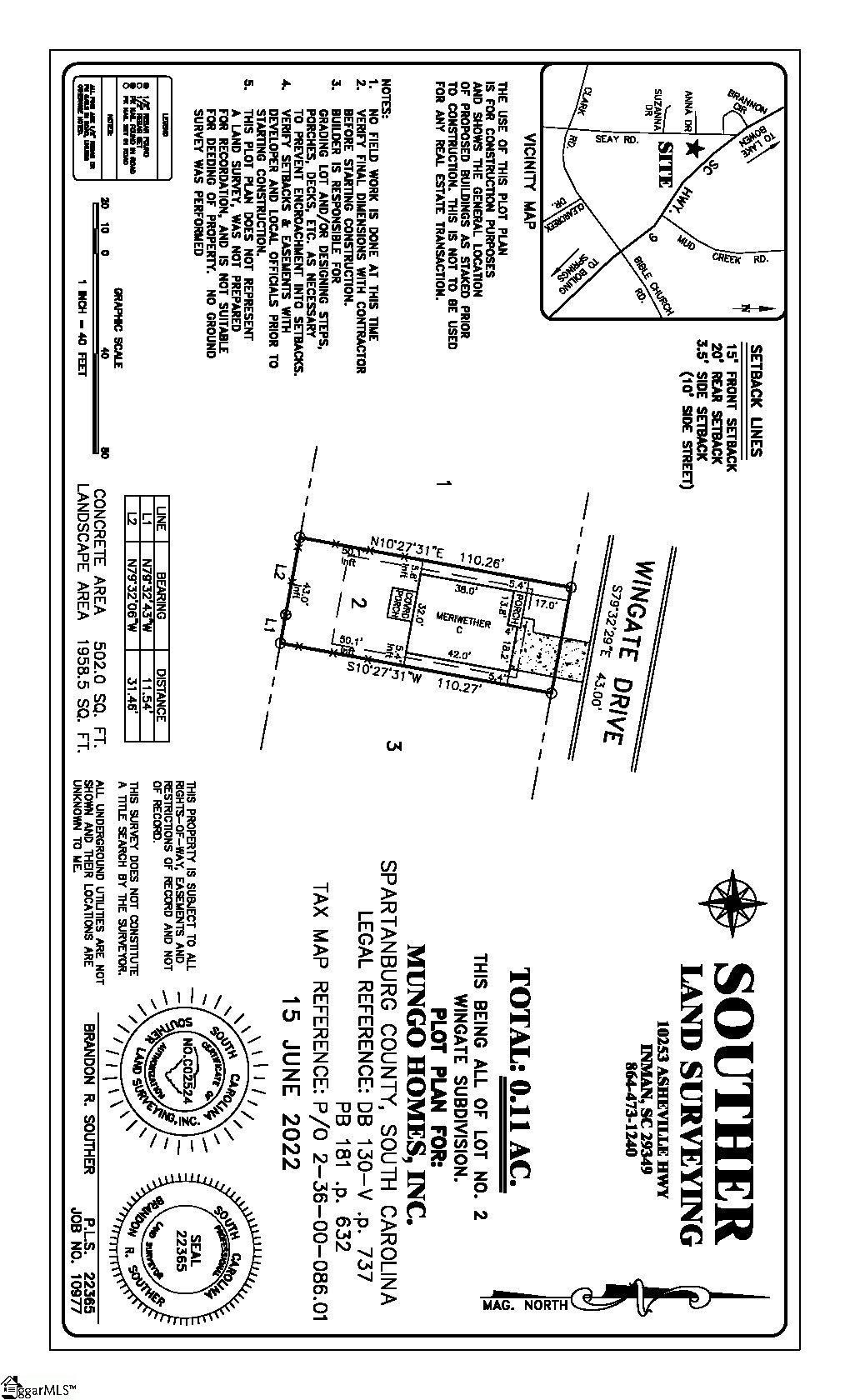 7006 Wingate Drive Inman, SC 29349