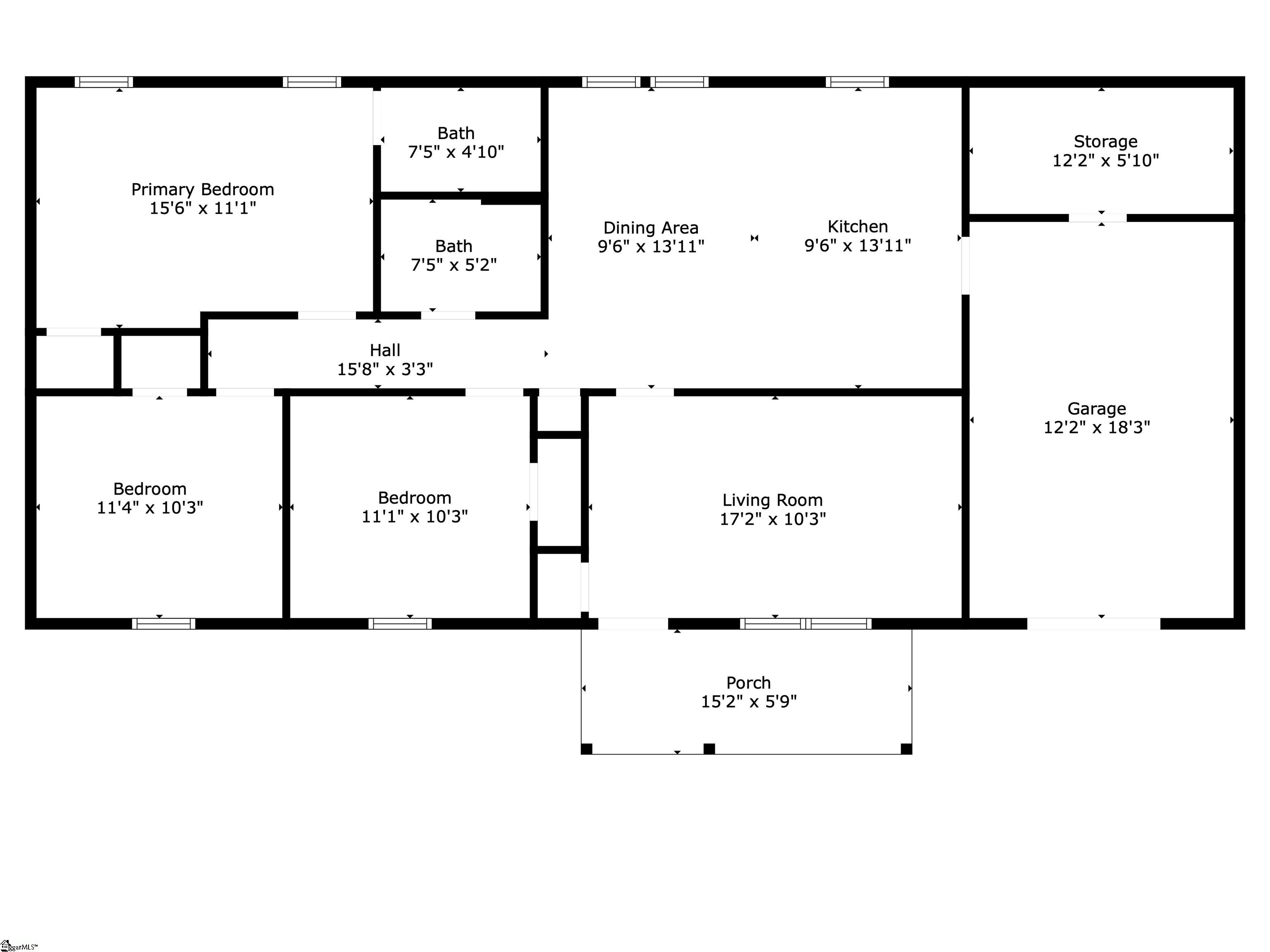861 Pinecrest Street Woodruff, SC 29388