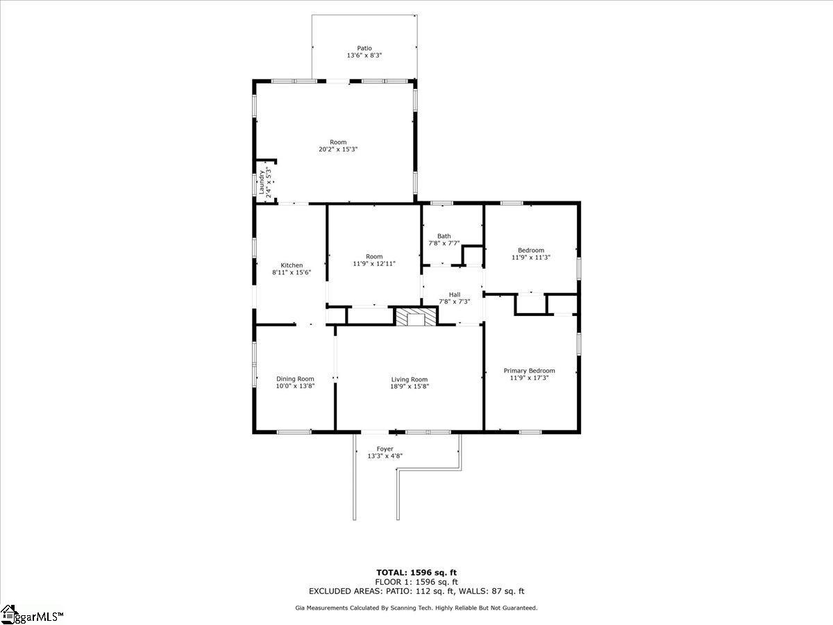 135 Overbrook Circle Spartanburg, SC 29306-4125