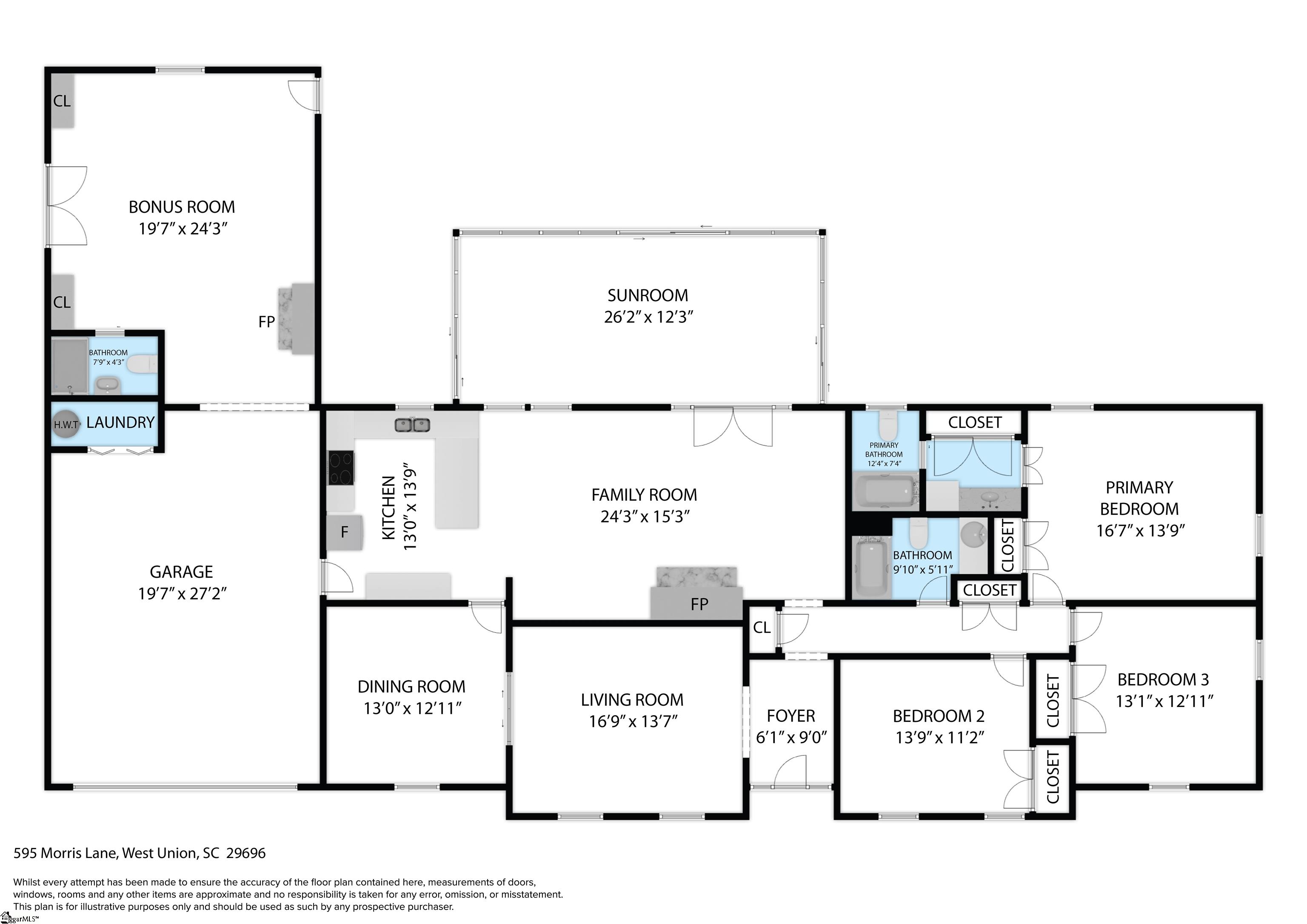 595 Morris Lane West Union, SC 29696