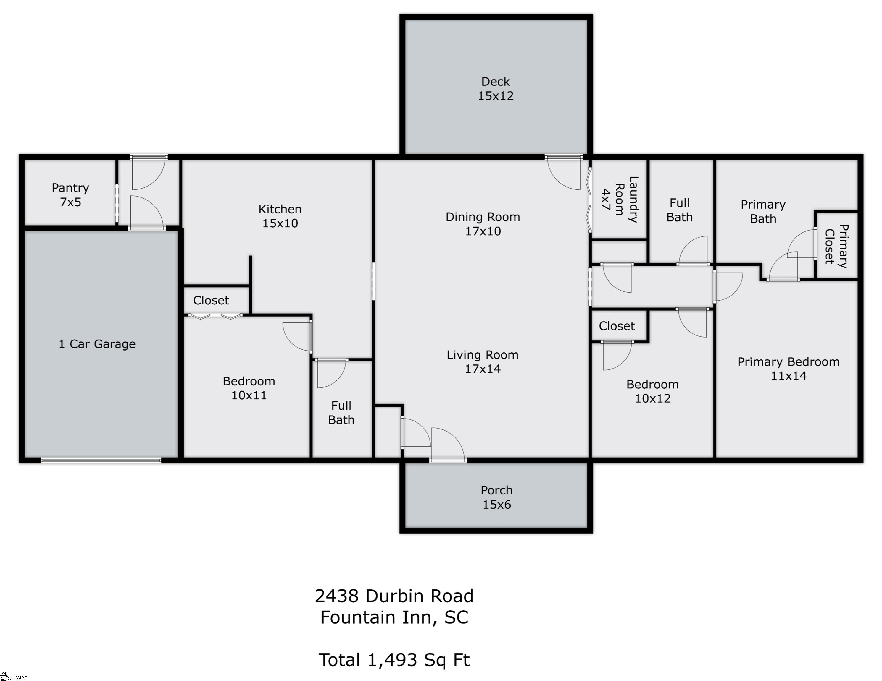 2438 Durbin Road Fountain Inn, SC 29644