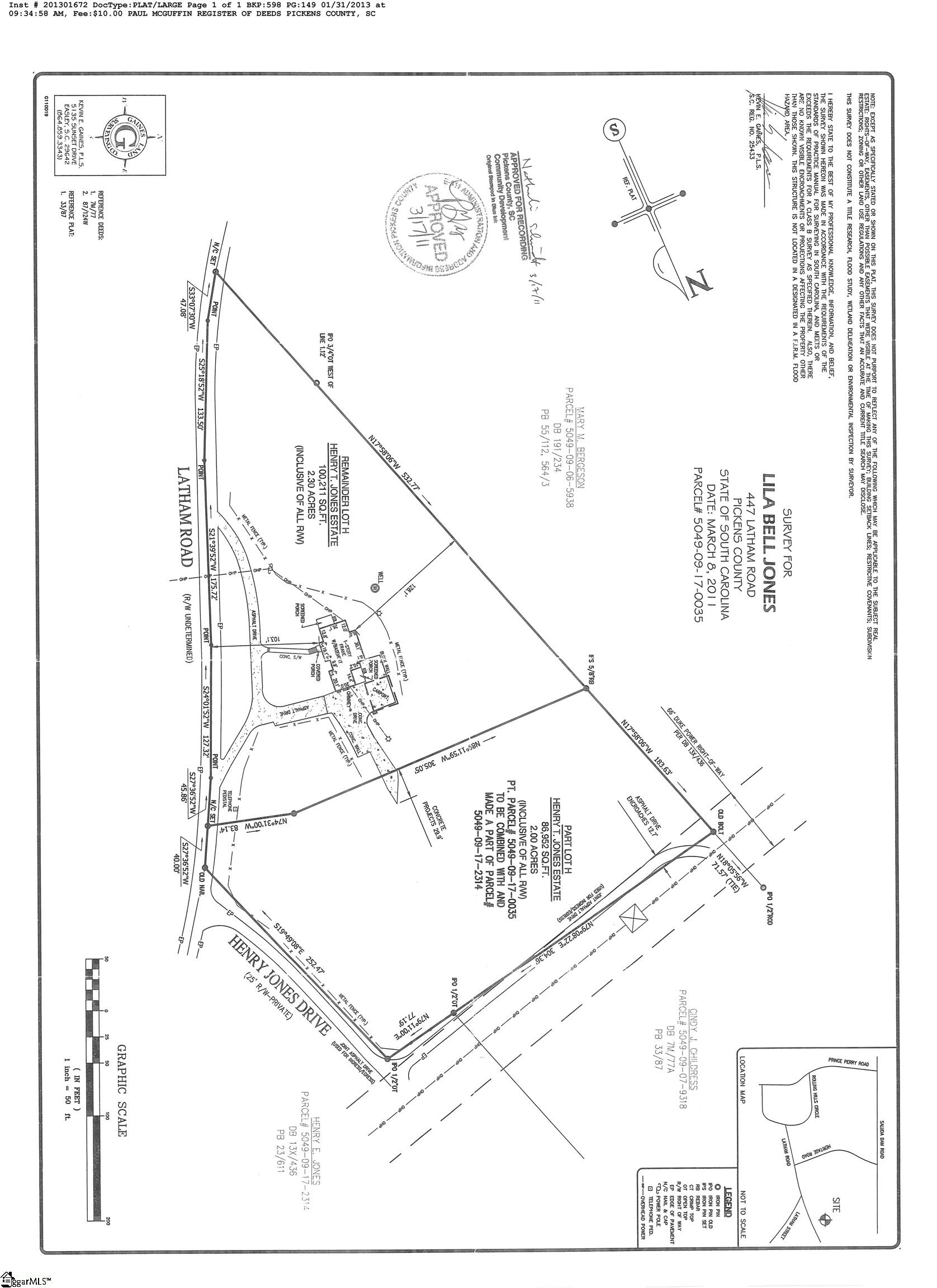 00 Henry Jones Drive Easley, SC 29640
