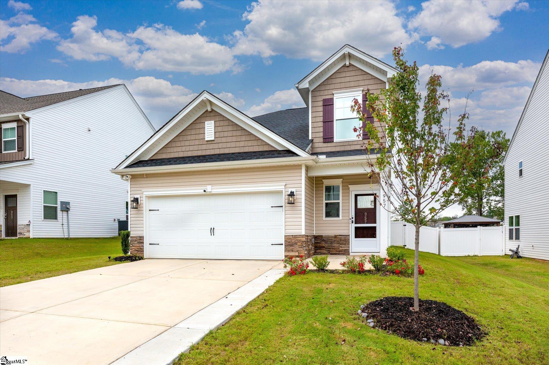 957 Cherry Plum Drive Lyman, SC 29365-9289