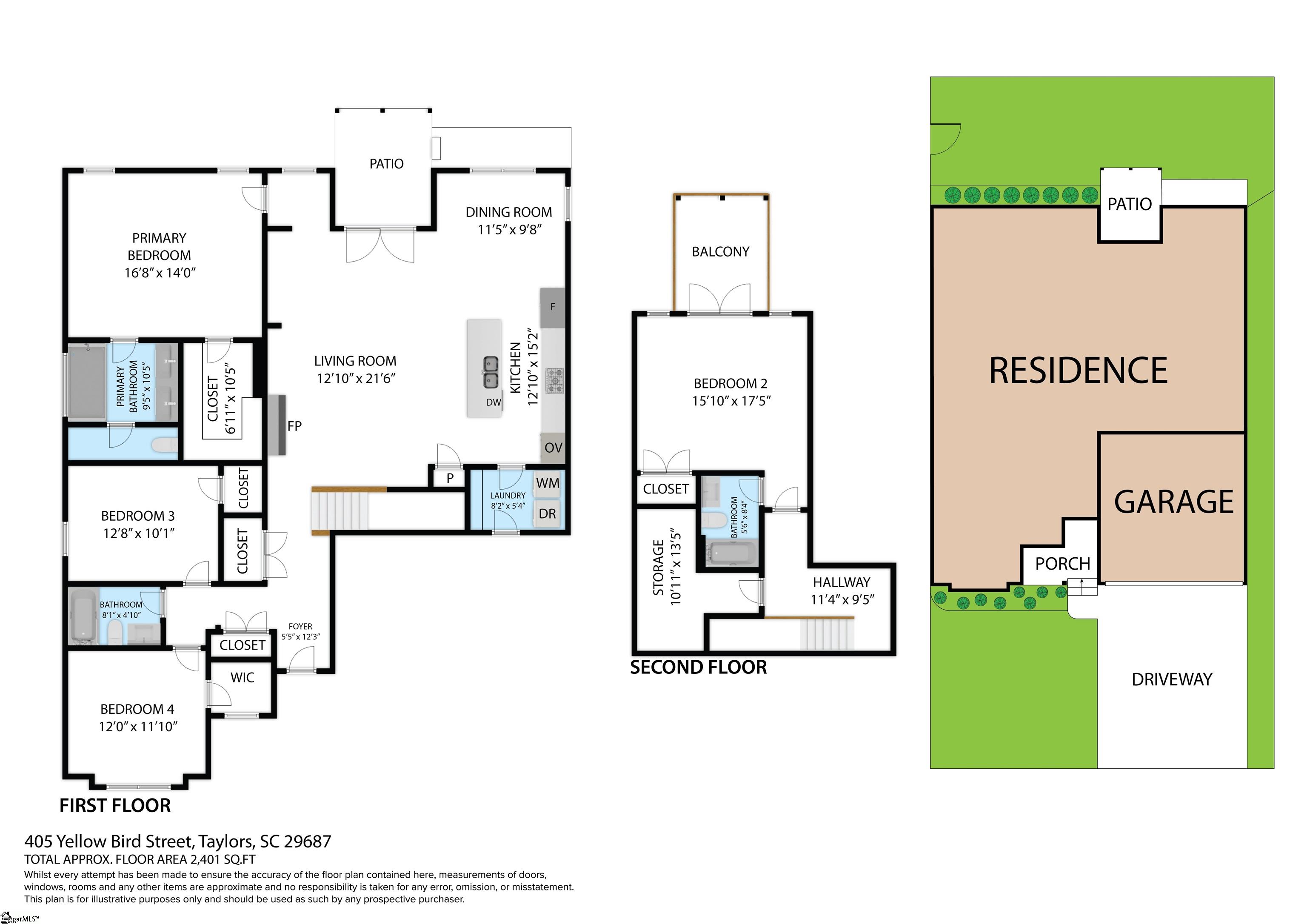 405 Yellowbird Street Taylors, SC 29687